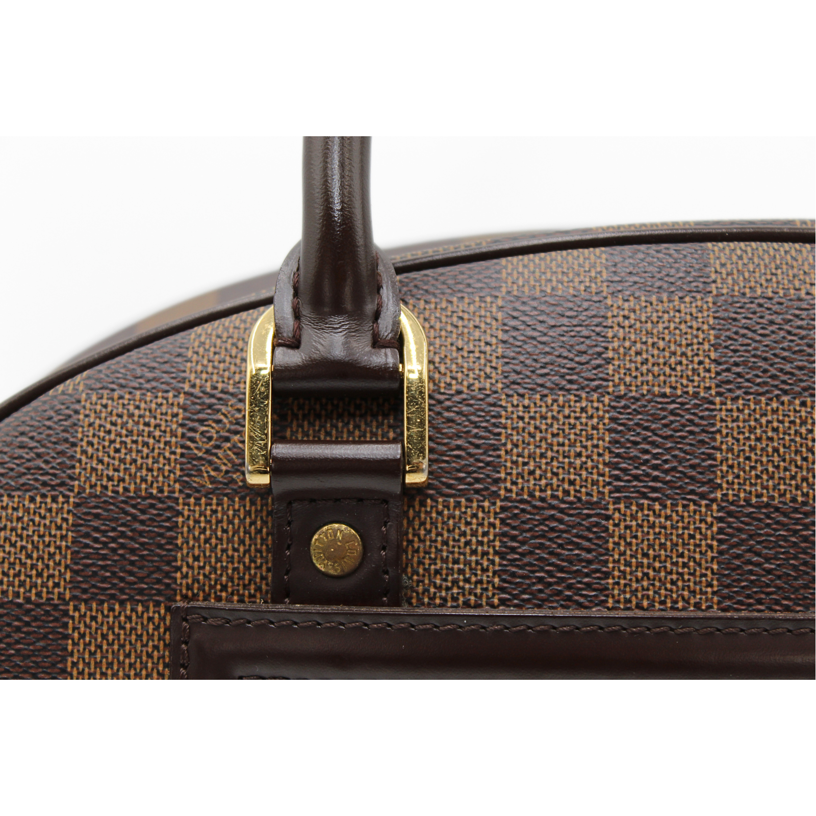 Nolita Damier Coated Canvas Ebene Hand Bag