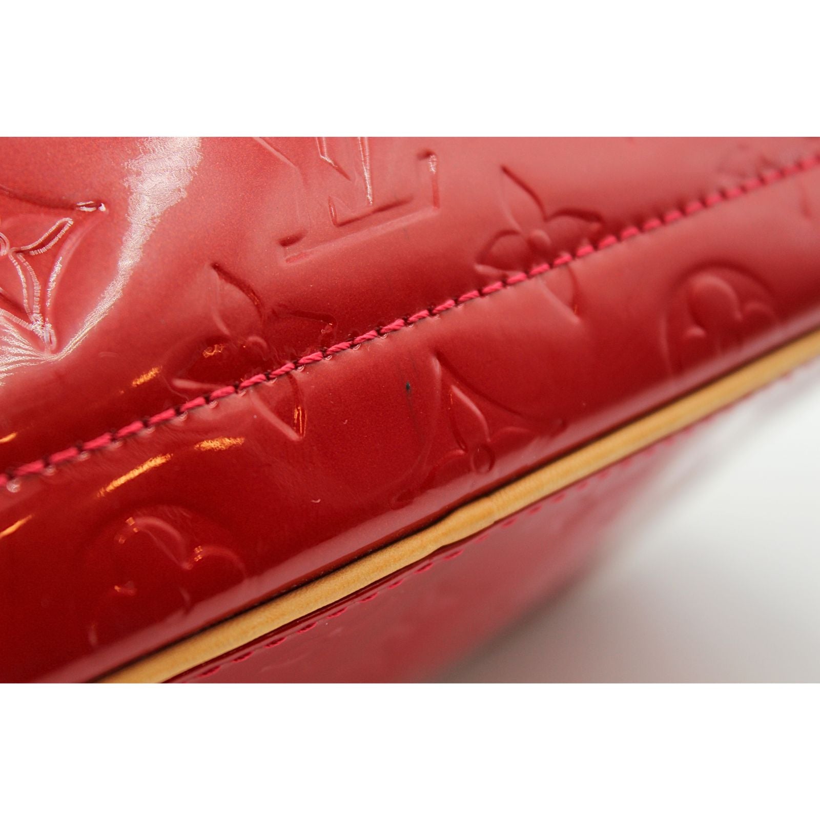 Summit Drive Vernis Enamel Pomme D'amour Shoulder Bag