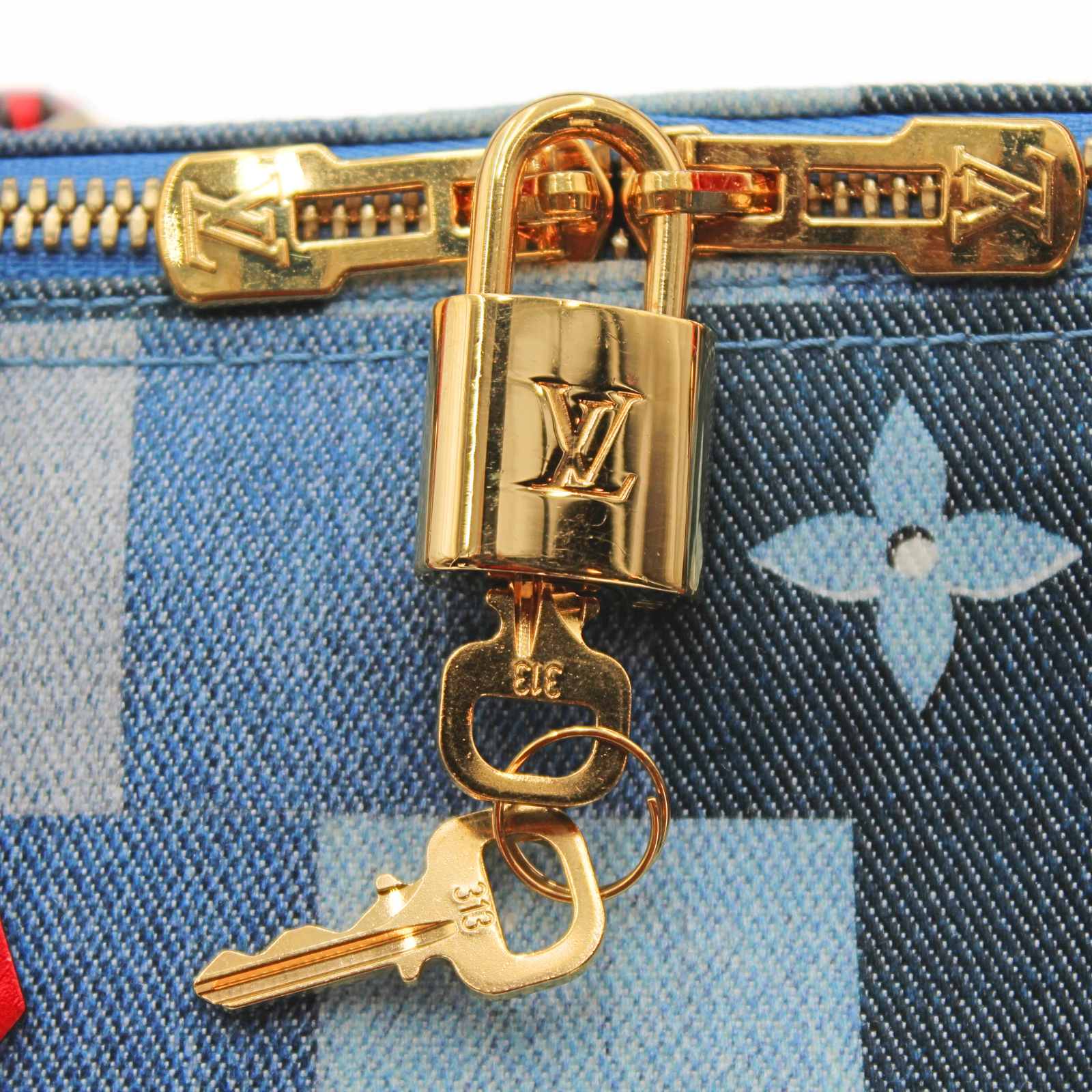 Speedy Bandoulière 30 Monogram Denim Handbag