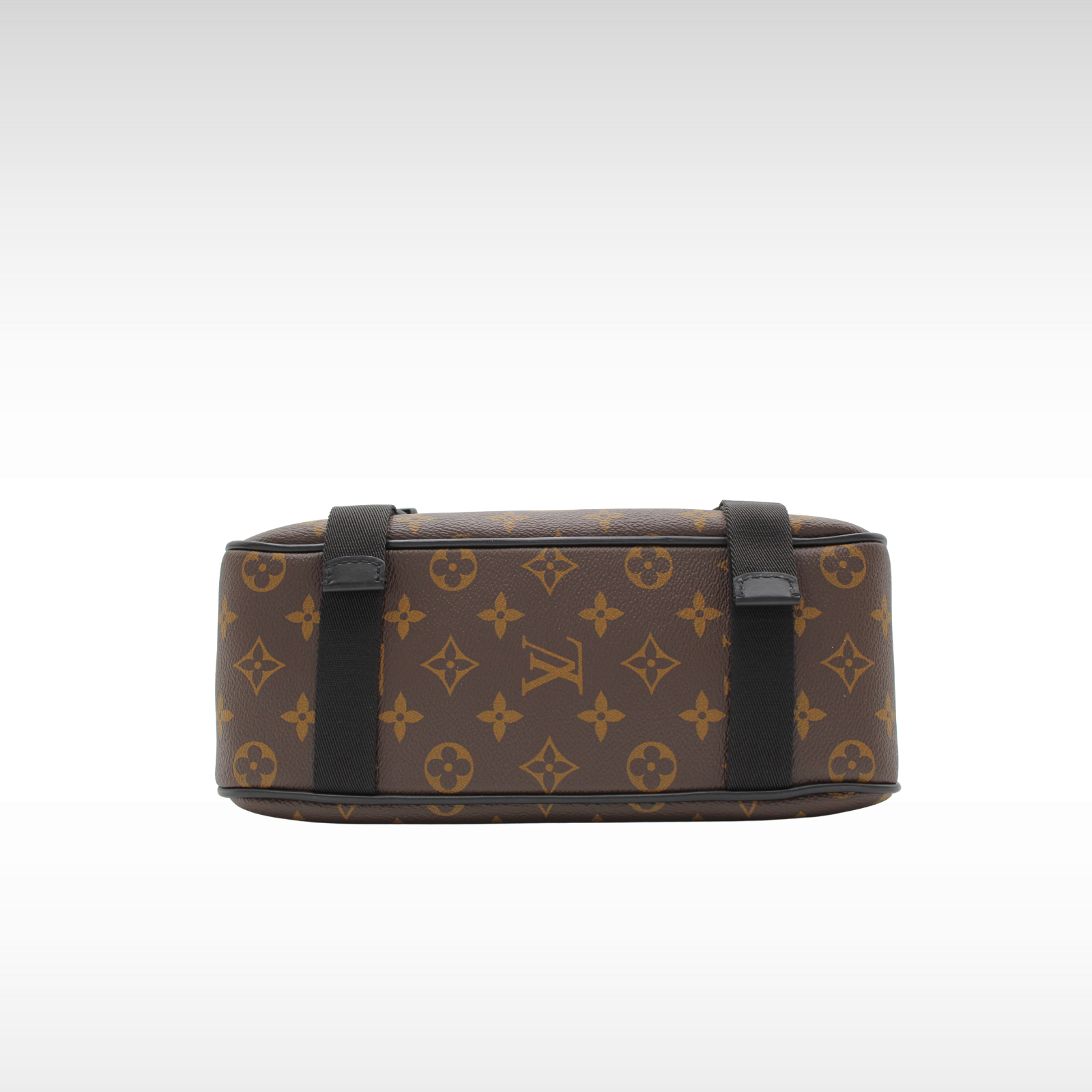 LV Trail Messanger Monogram Macassar Crossbody Bag