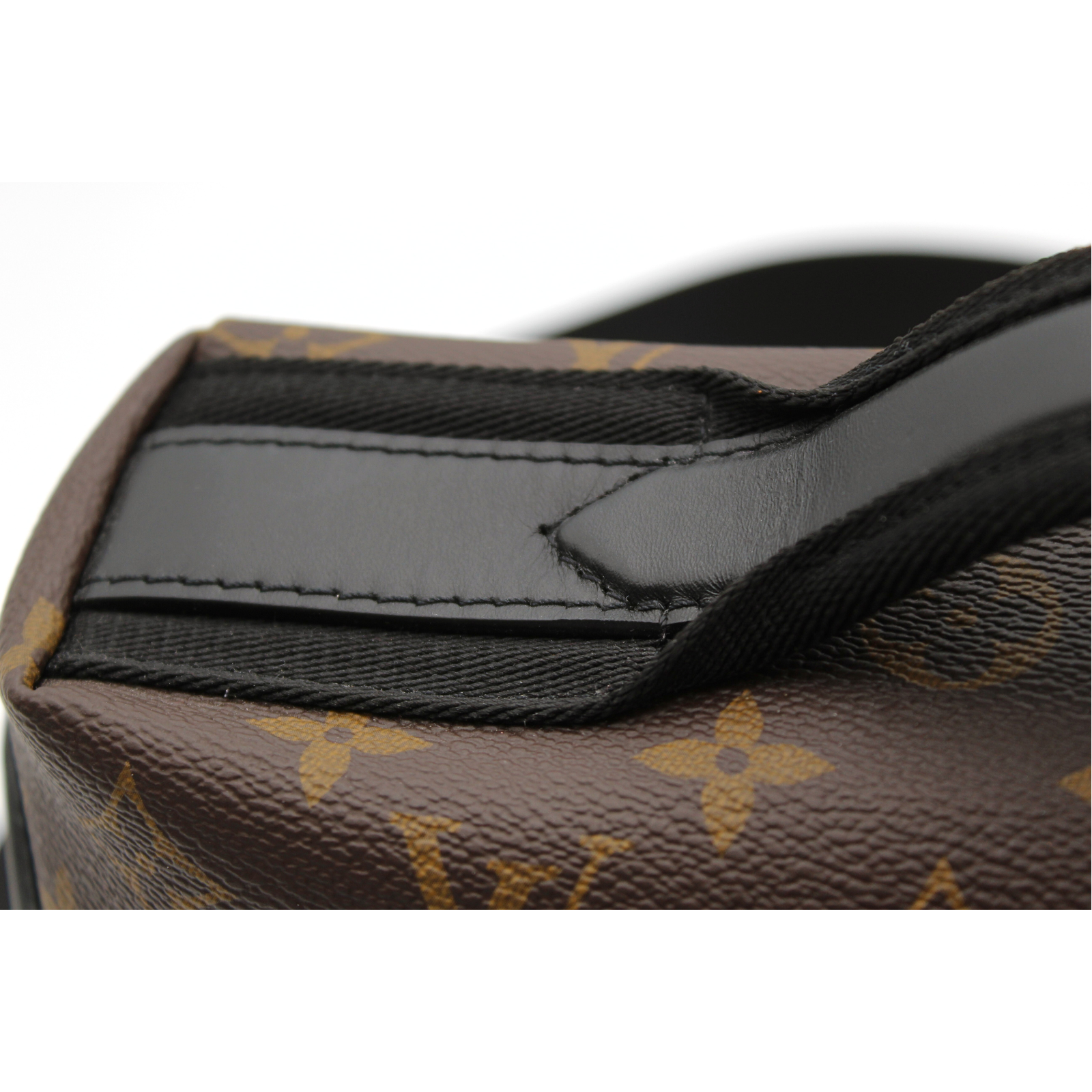 LV Trail Messanger Monogram Macassar Crossbody Bag