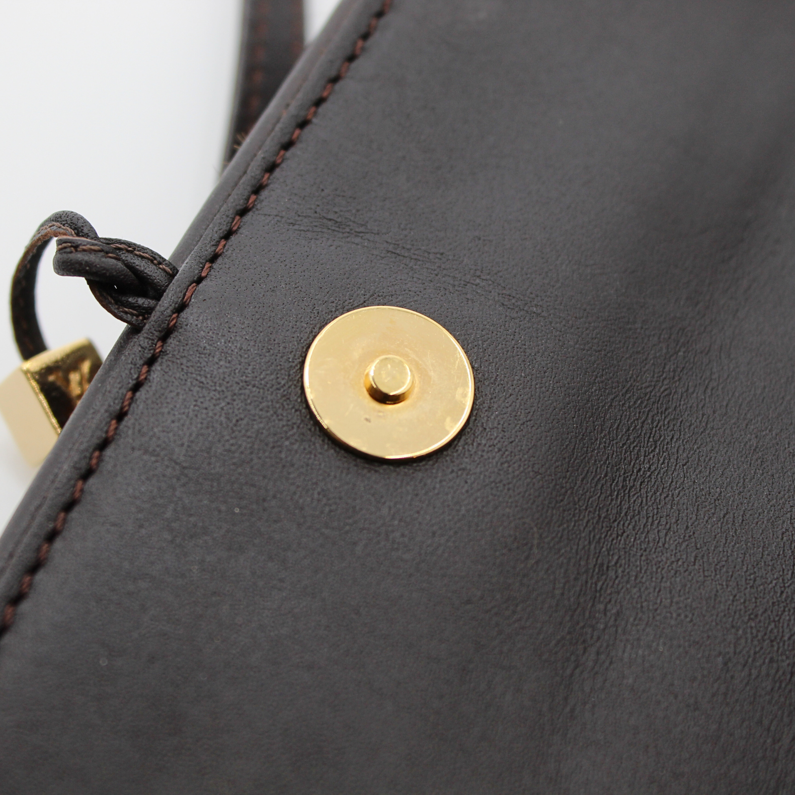 Gazelle Damier Souvage Ebene Shoulder Bag