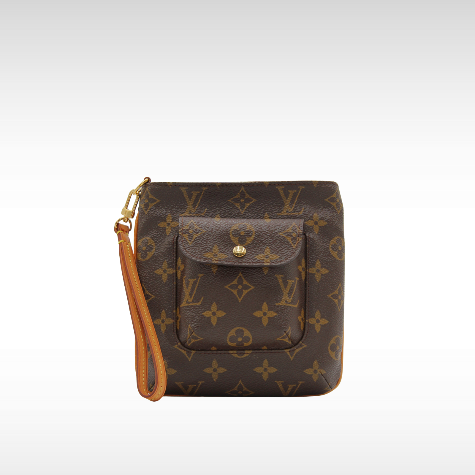 Partition Monogram Pouch