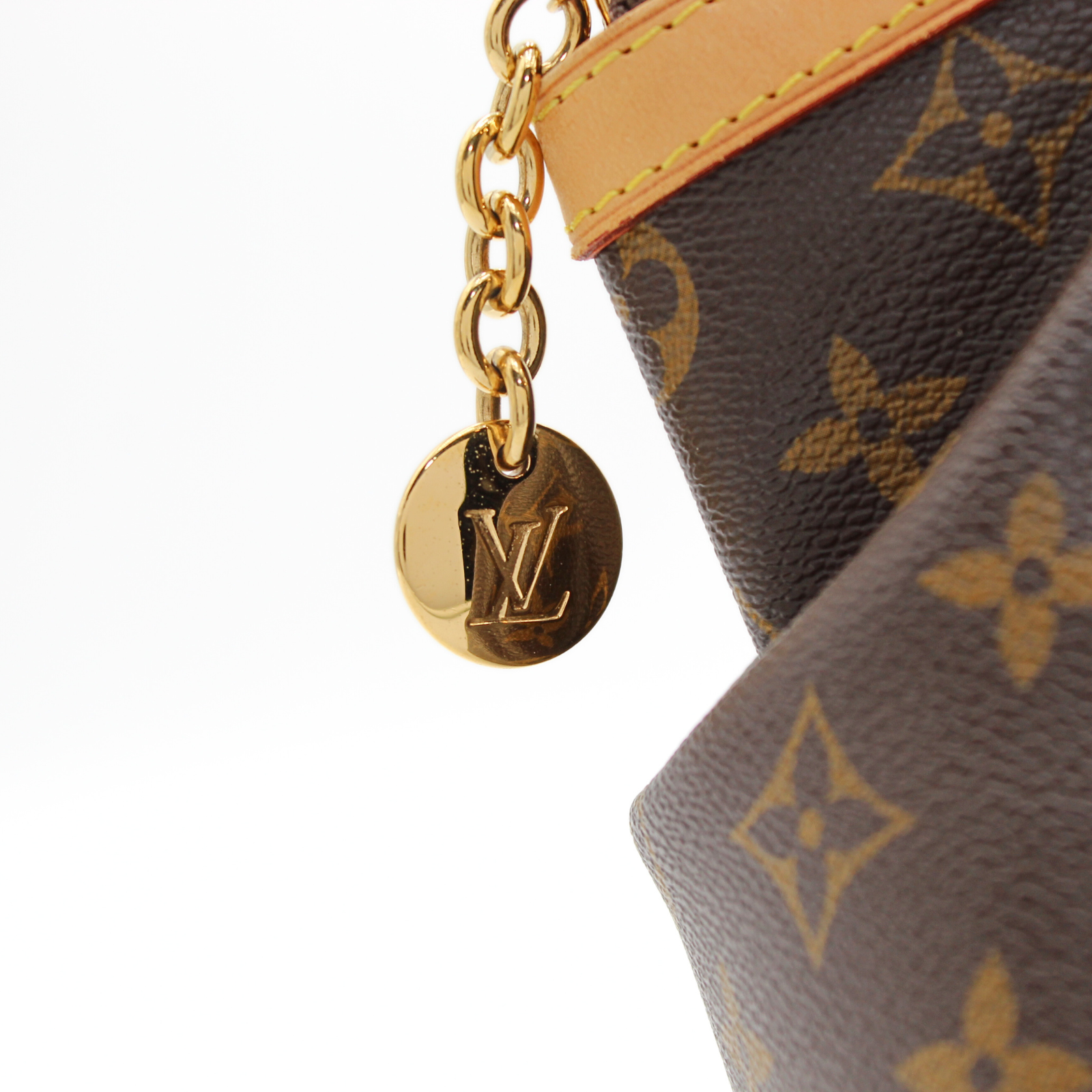 Tivoli PM Monogram Coated Canvas Marron Hand Bag