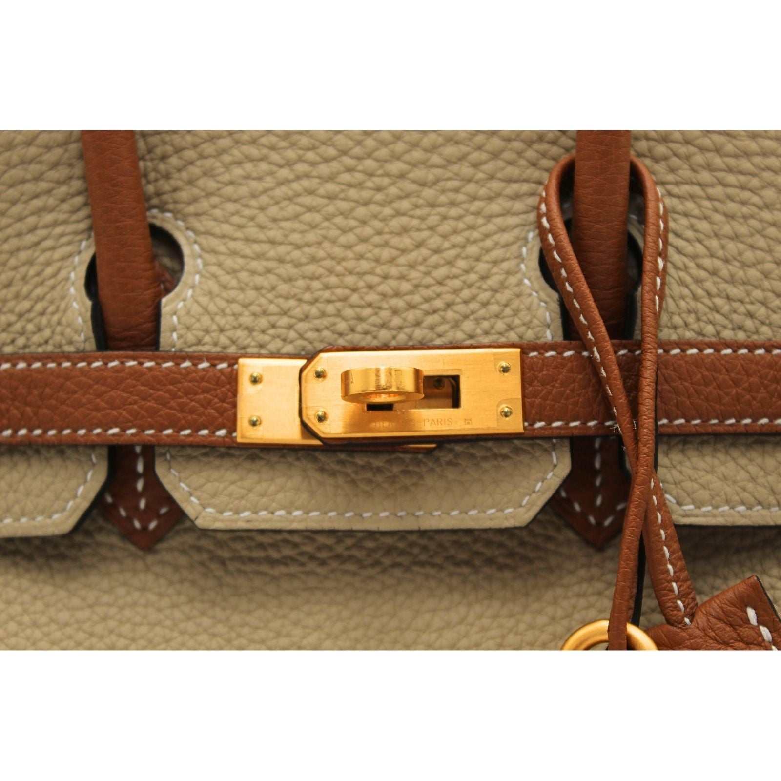 Birkin 25 Personal Order Togo Trench+Gold