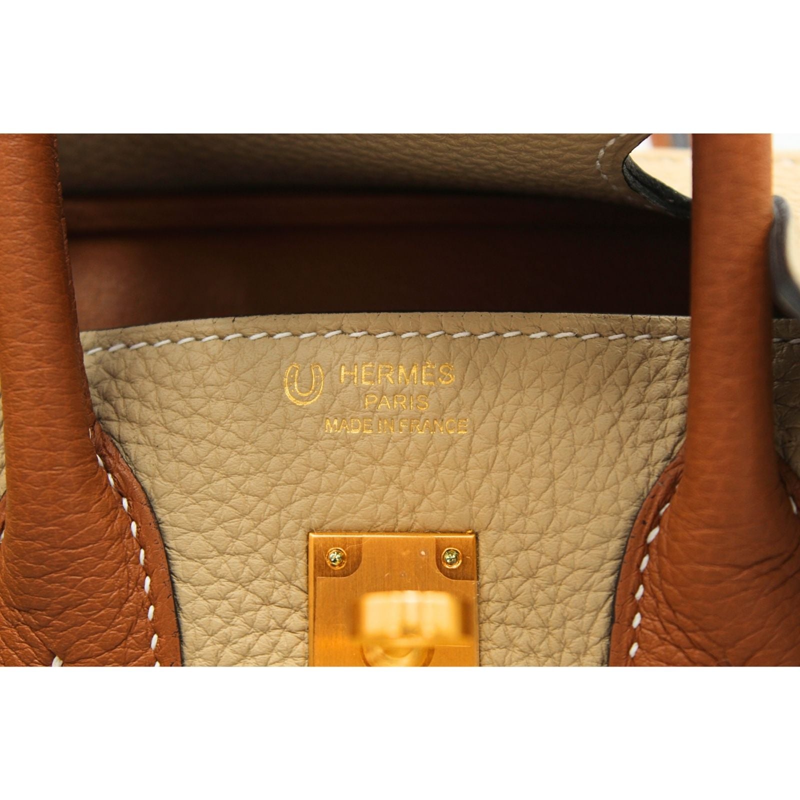 Birkin 25 Personal Order Togo Trench+Gold