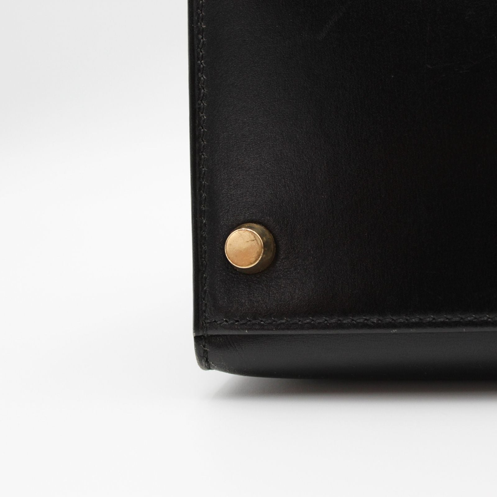 Kelly 32 Box calf Black