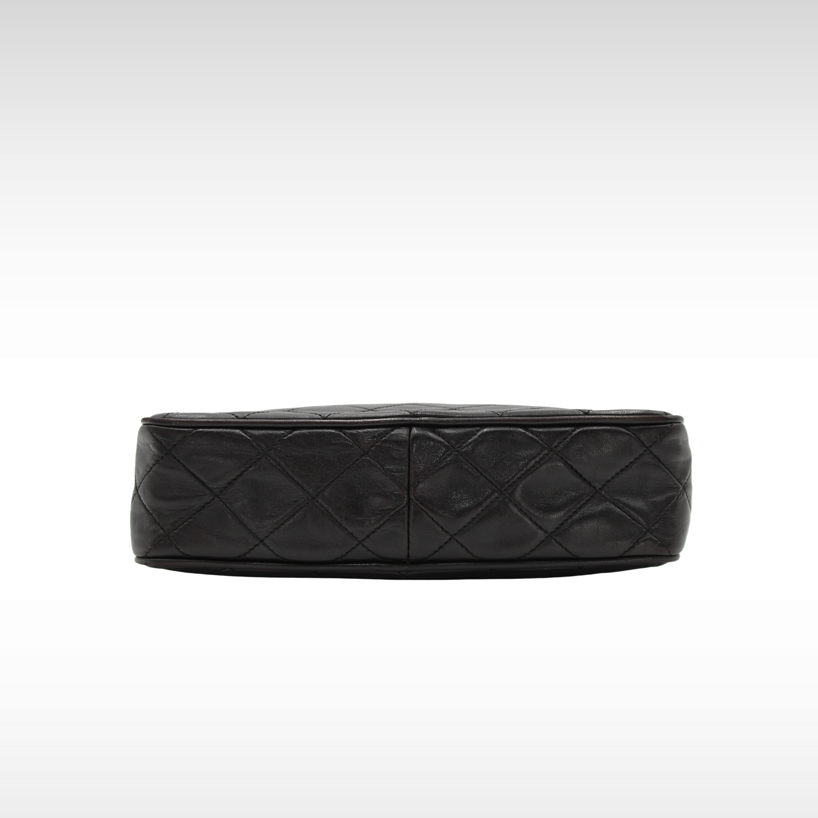 Lamb Black Crossbody Bag