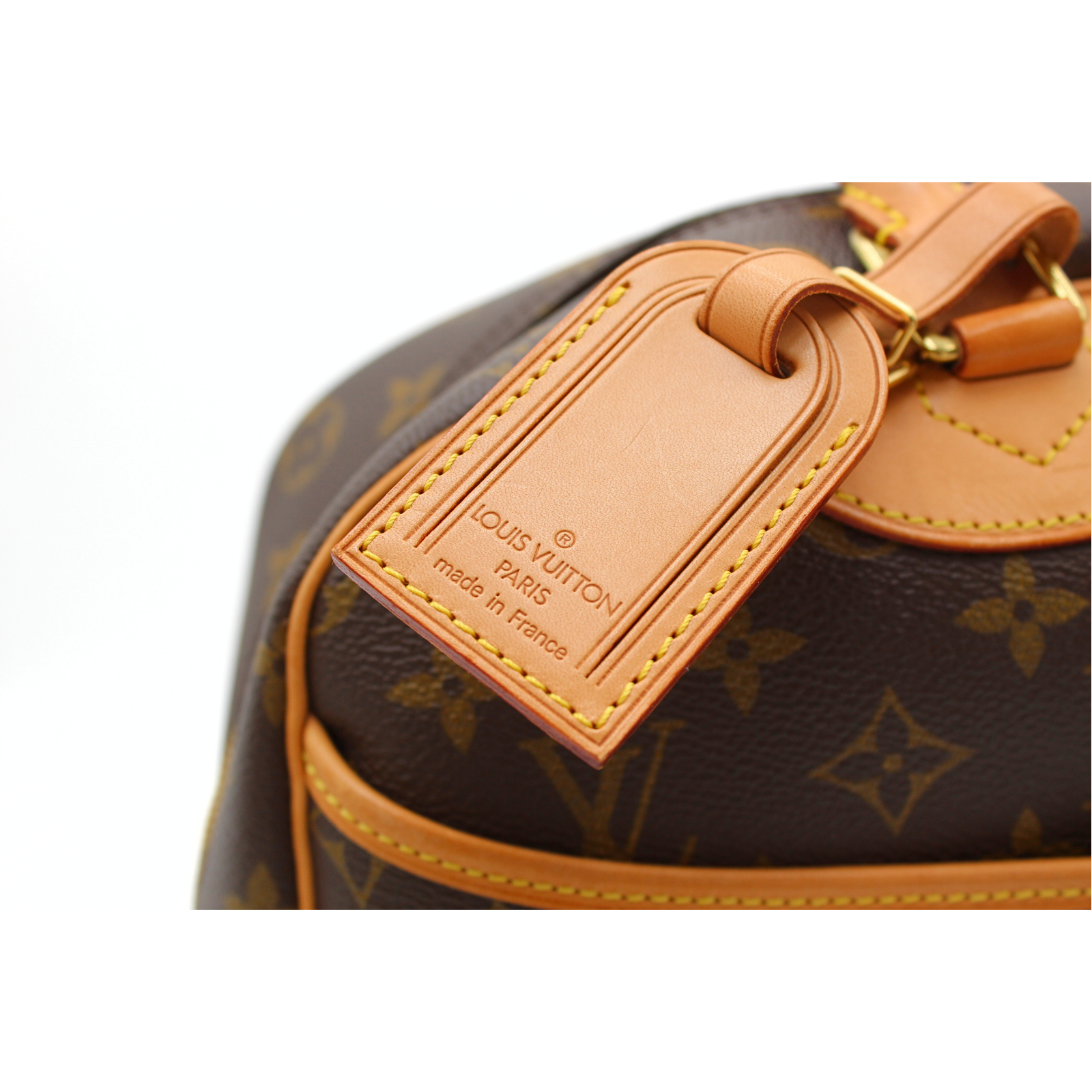 Bowling Vanity Monogram Handbag