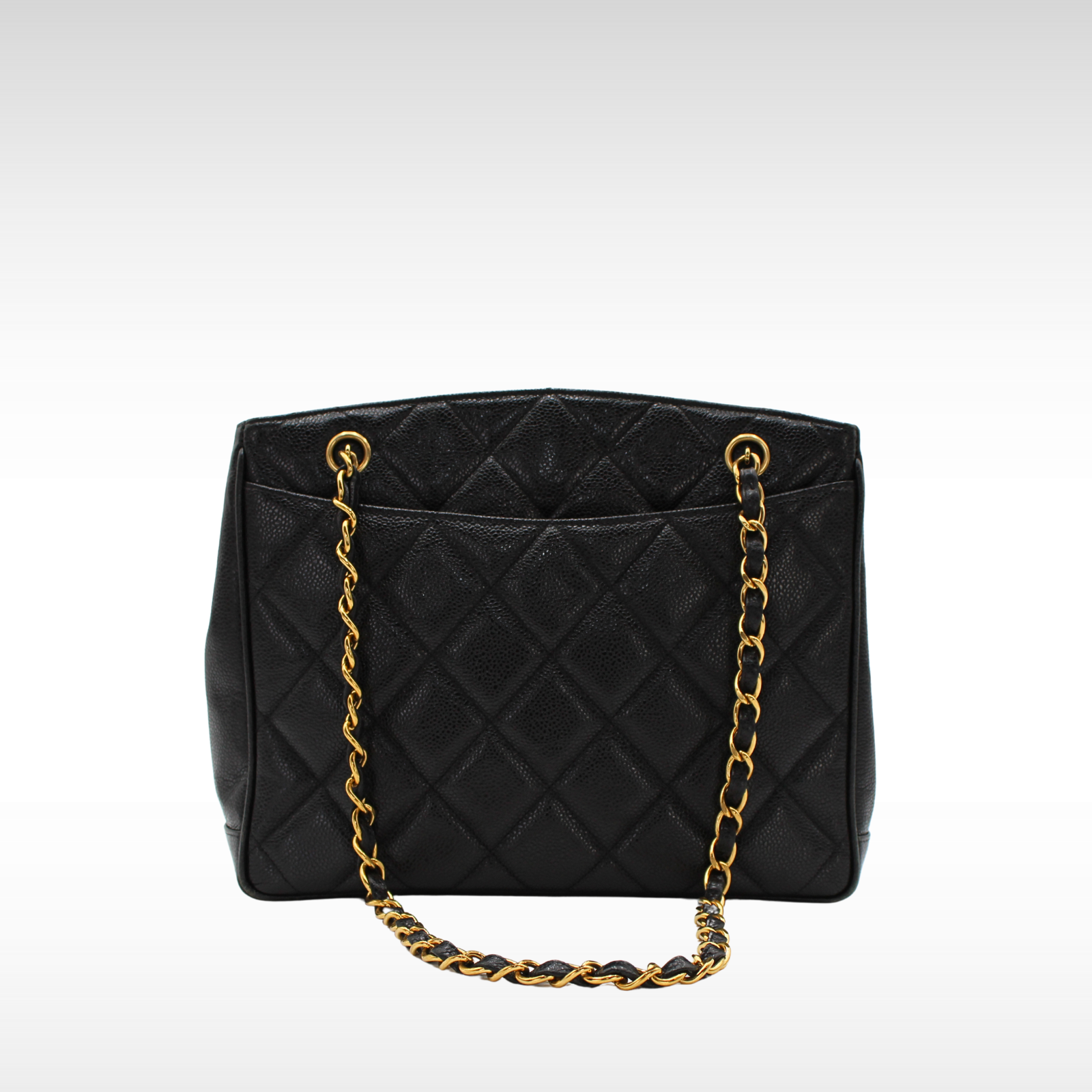 Caviar Black Shoulder Bag