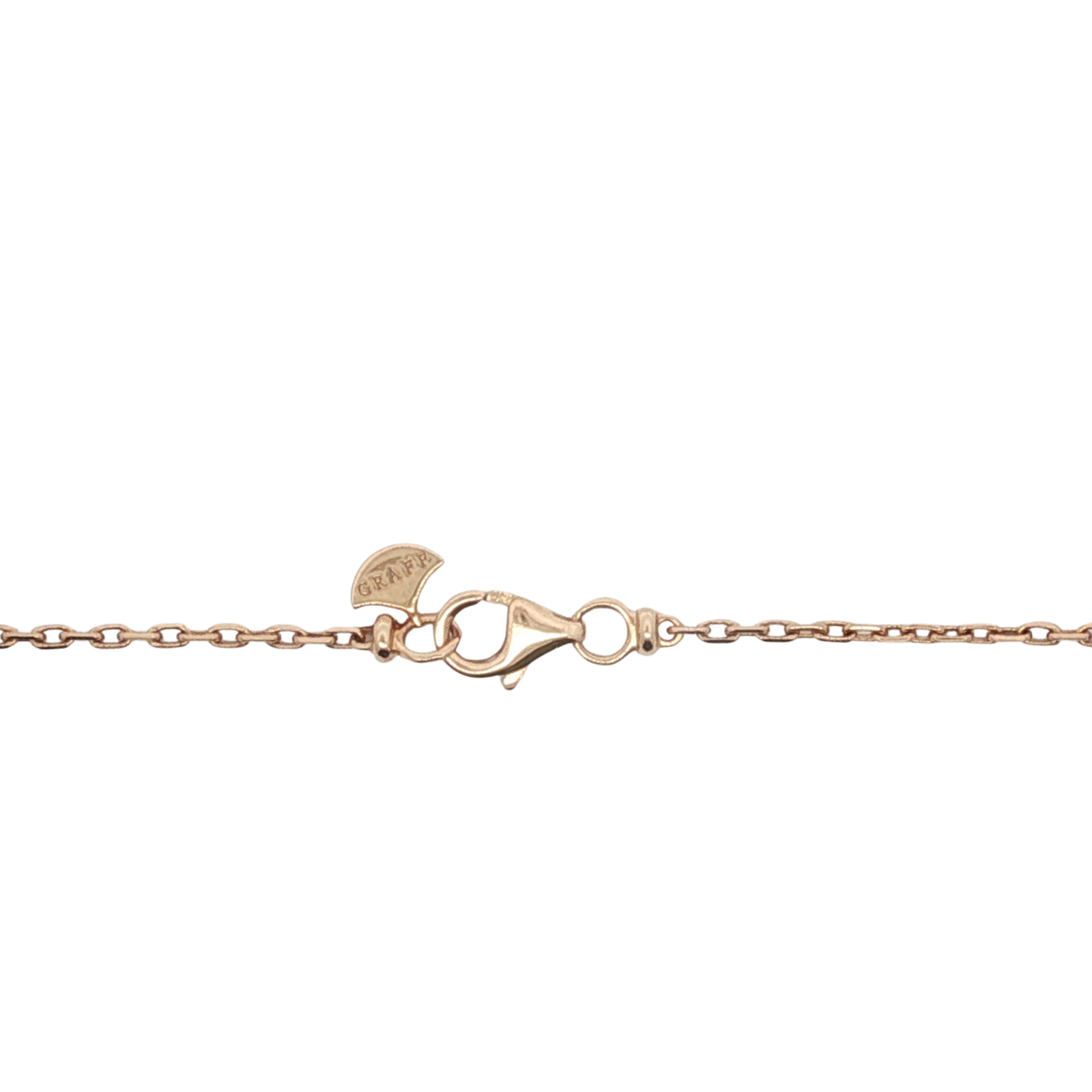 Butterfly 1P Diamond Necklace Rose Gold