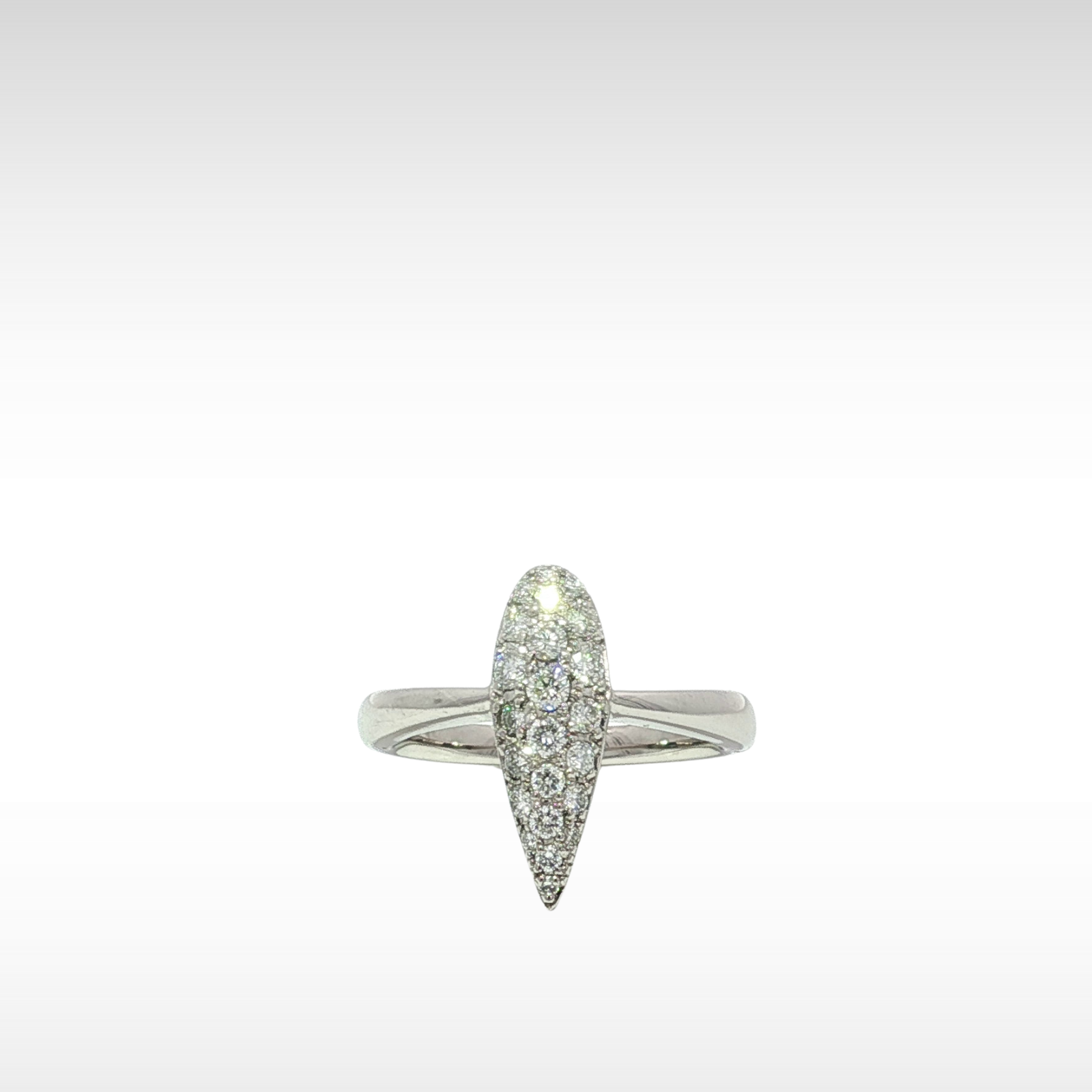 Diamond Platinum Ring 7.25