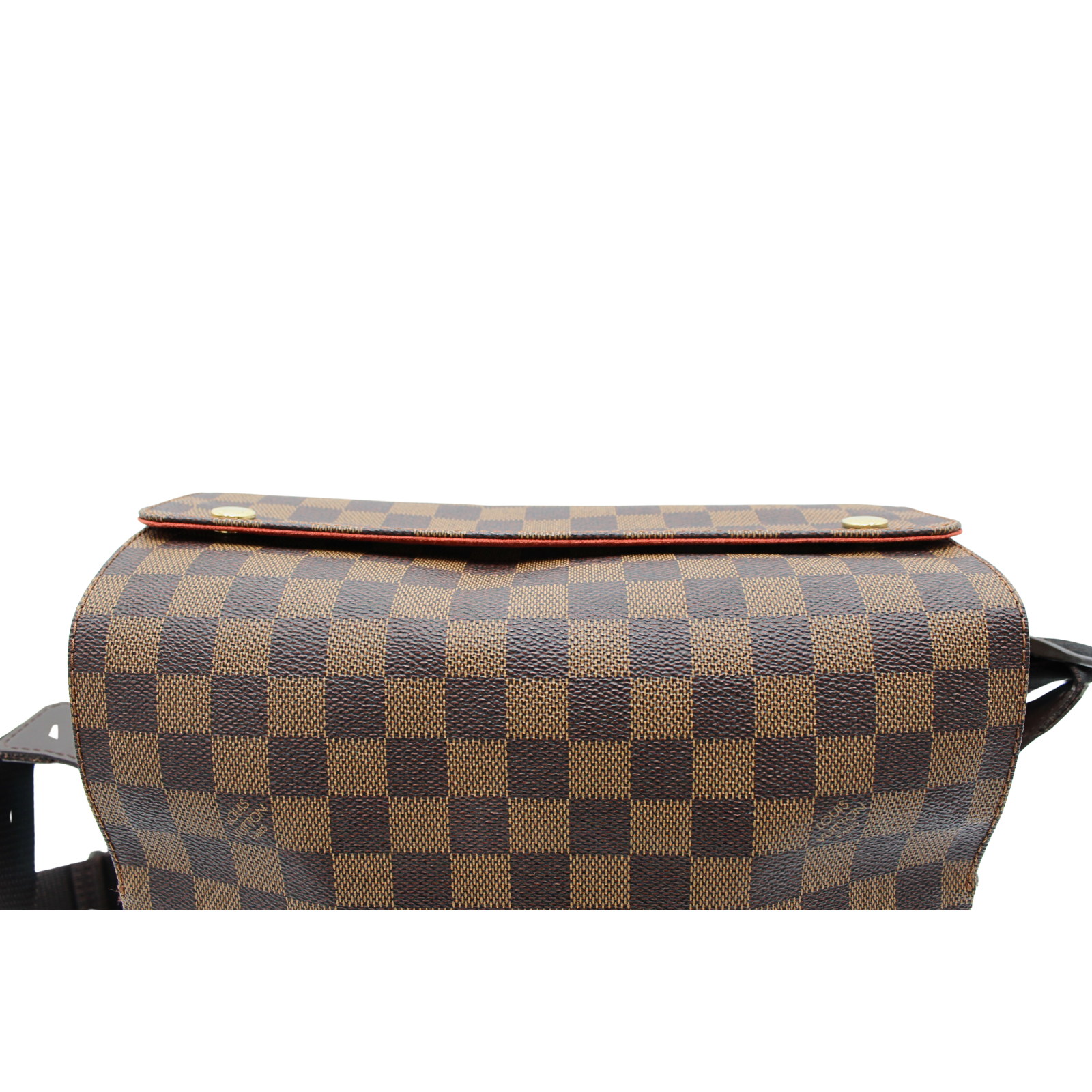 Naviglio Damier Coated Canvas Ebene Crossbody Bag