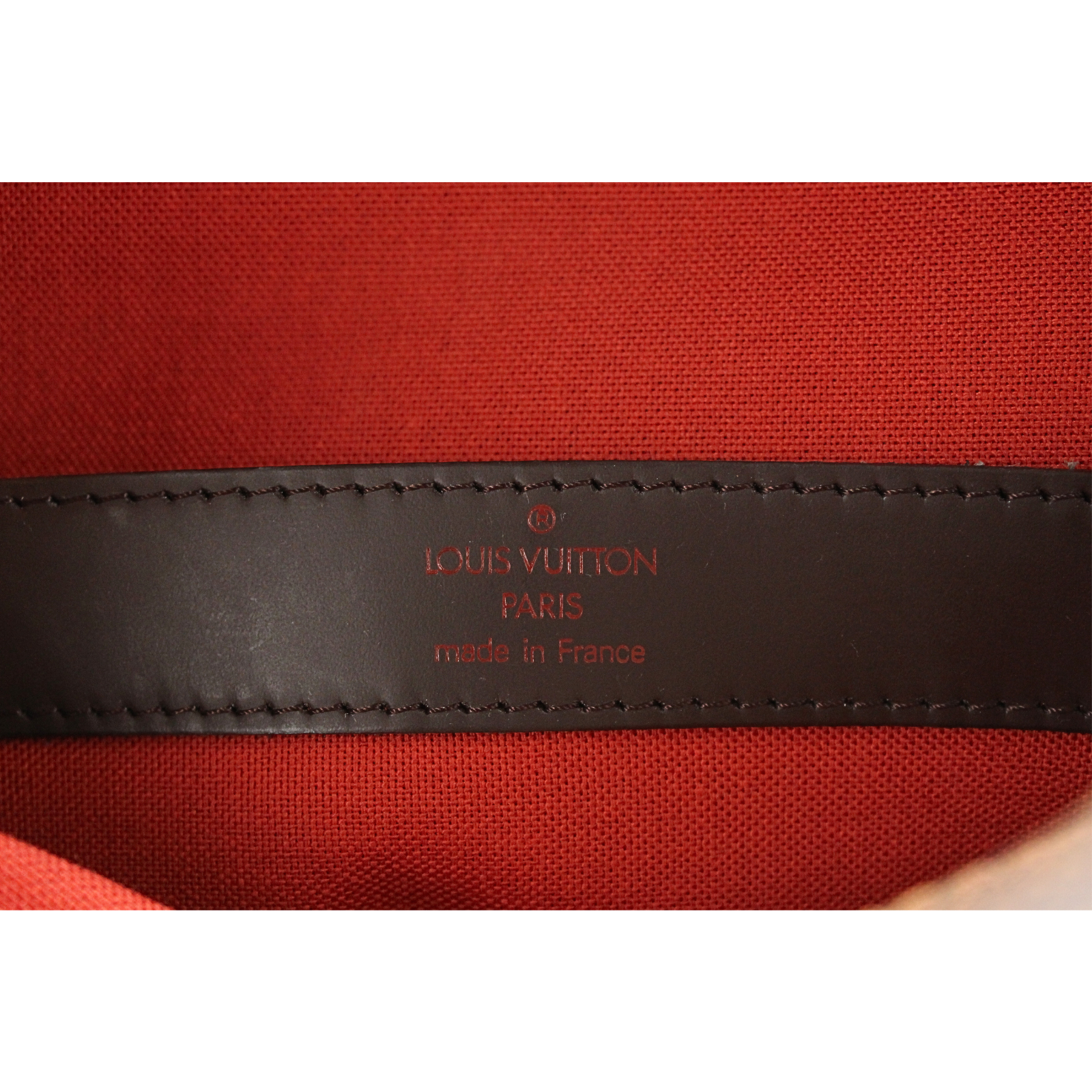Naviglio Damier Coated Canvas Ebene Crossbody Bag