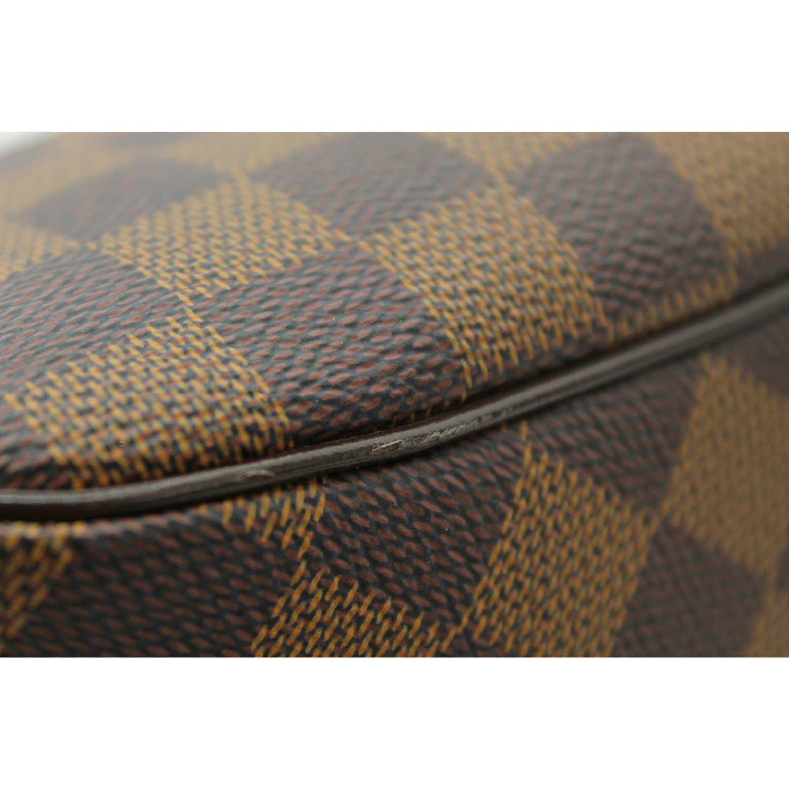 Belem PM Damier Coated Canvas Ebene Hand Bag