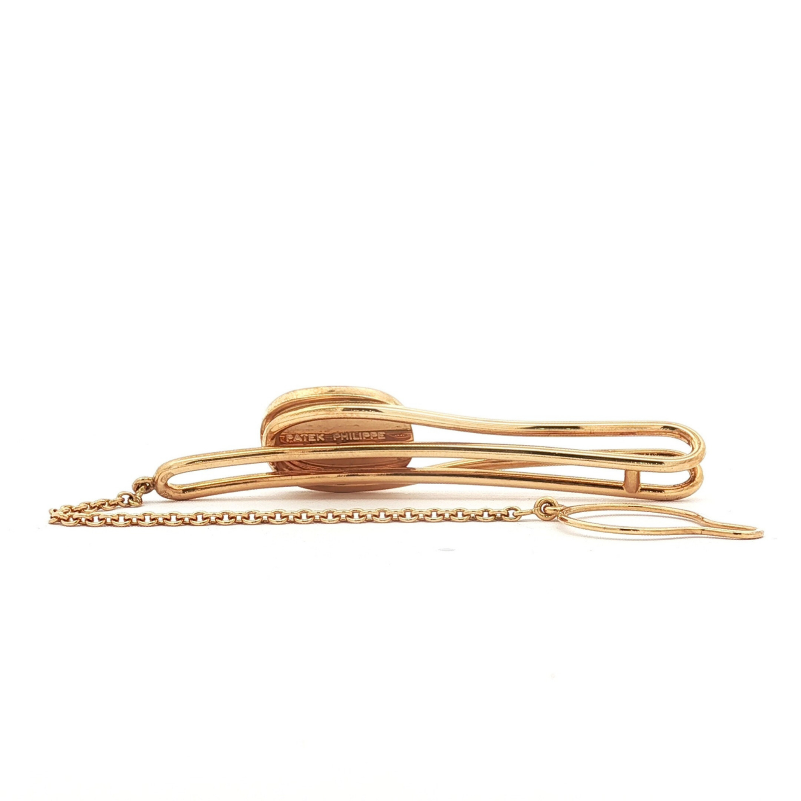 Ellipse Cufflinks & Tie Bar Yellow Gold