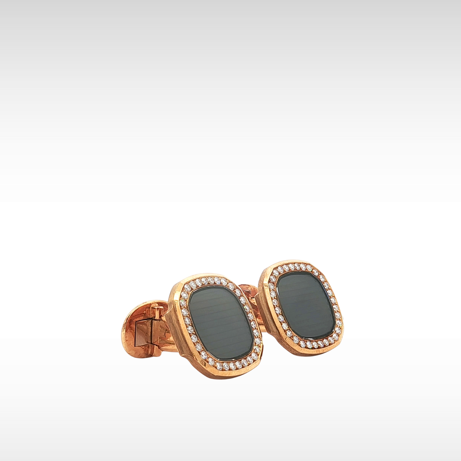 Nautilas Jumbo Cufflinks 9038 Yellow Gold