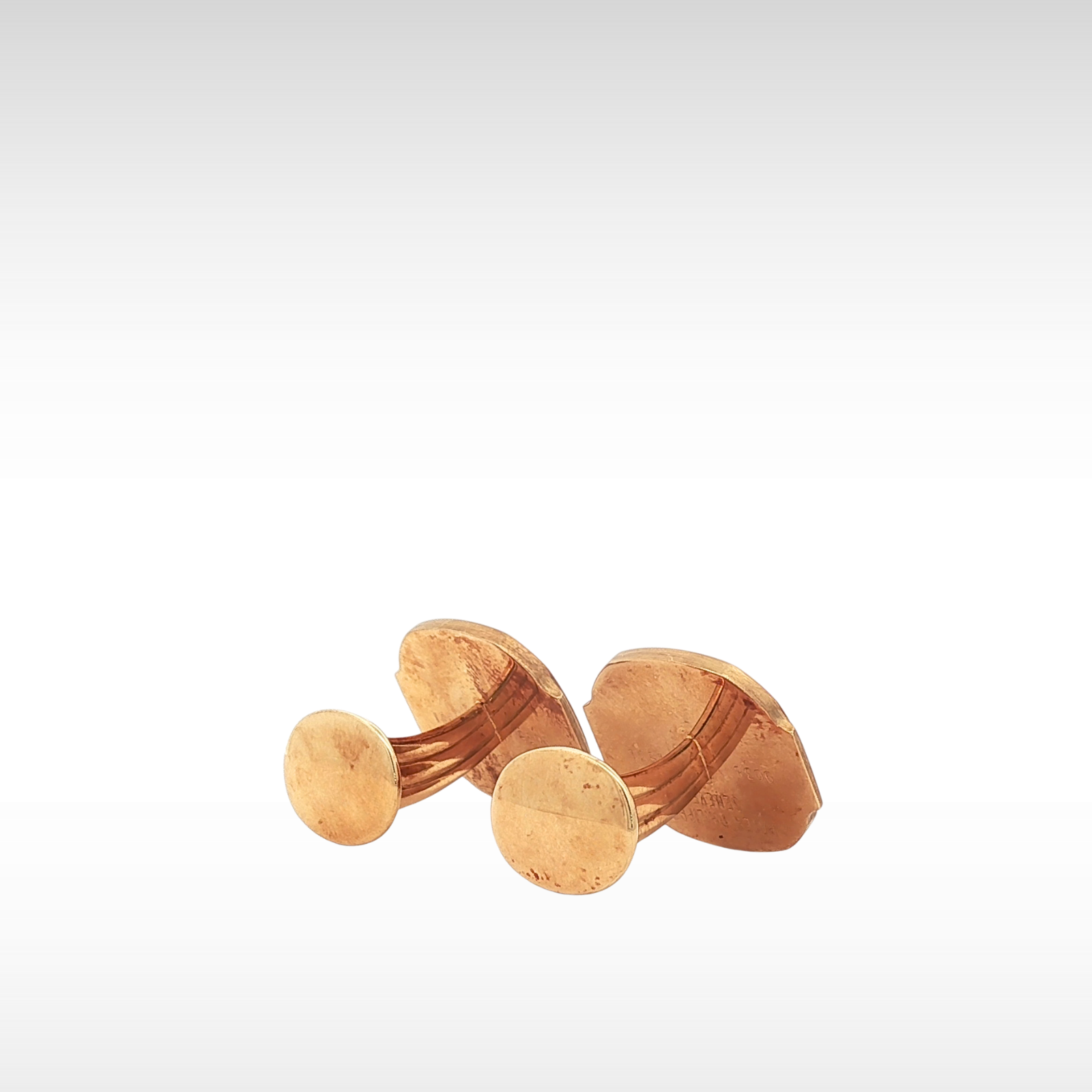 Nautilas Jumbo Cufflinks 9038 Yellow Gold