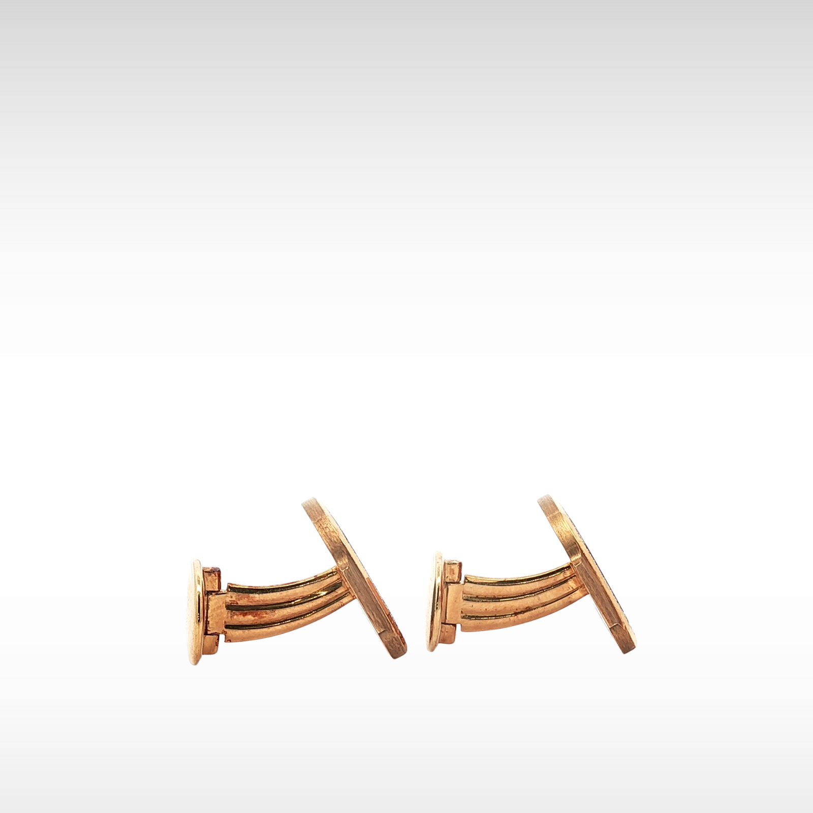 Nautilas Jumbo Cufflinks 9038 Yellow Gold
