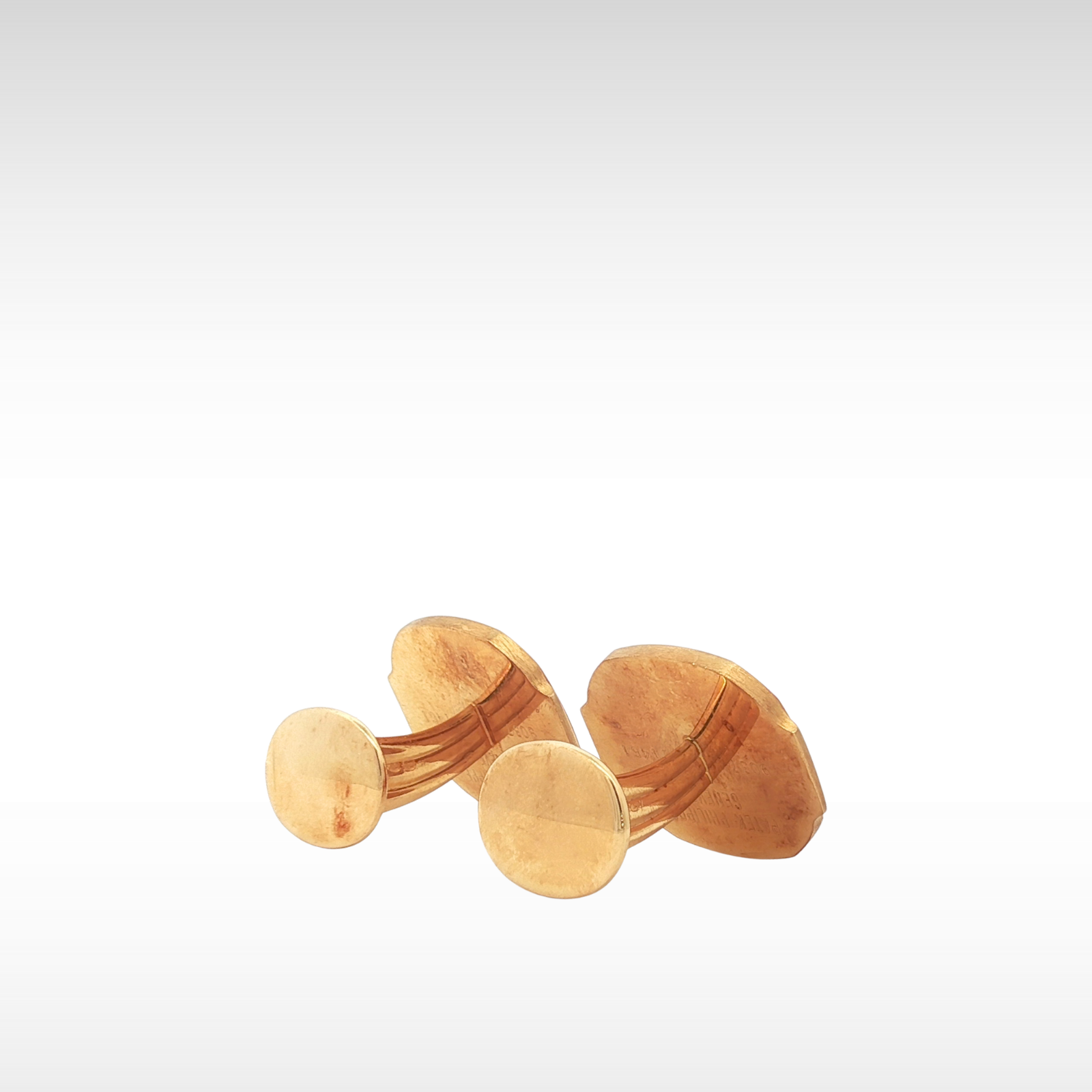 Nautilas Jumbo Cufflinks 9037 Yellow Gold