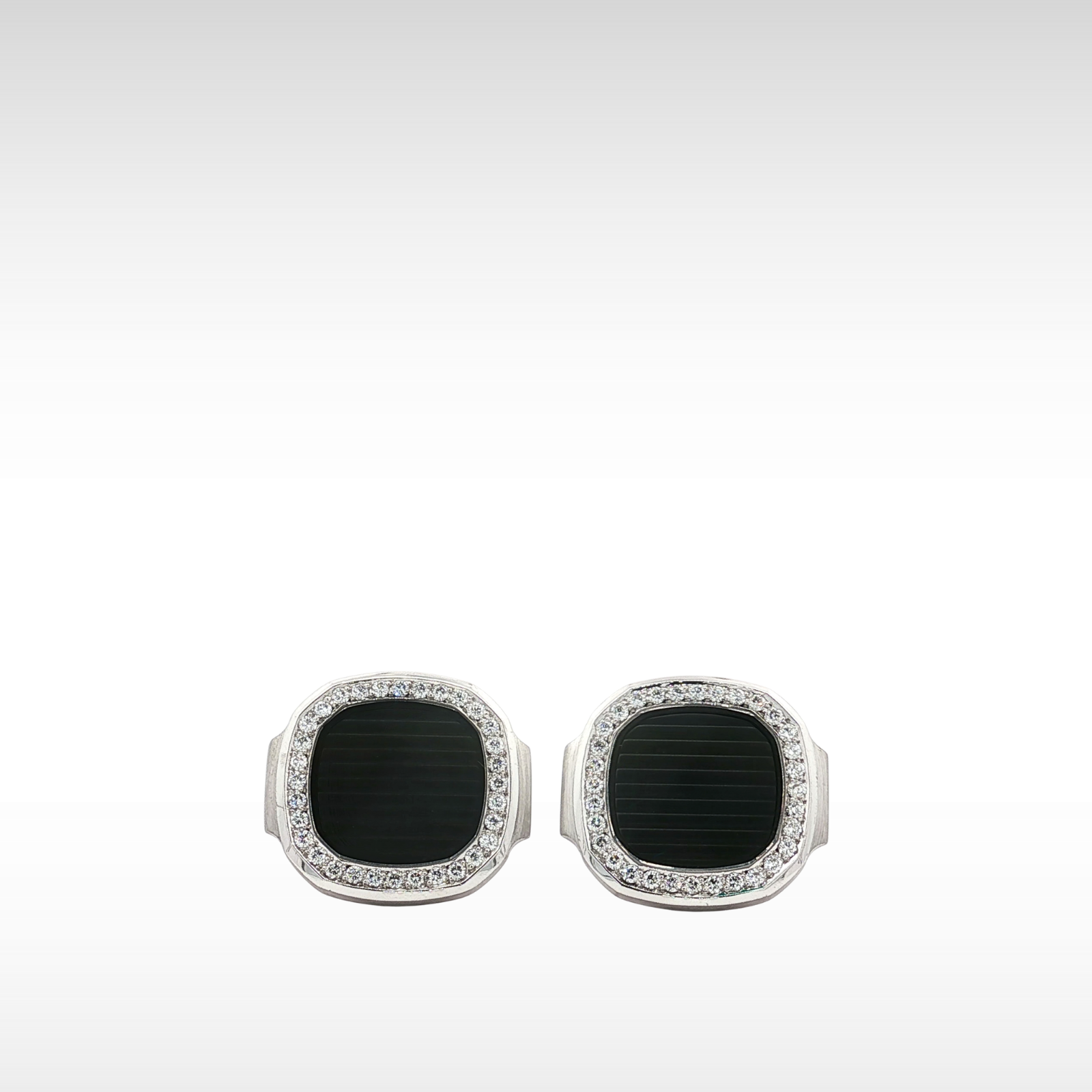 Nautilas Jumbo Cufflinks 9038 White Gold