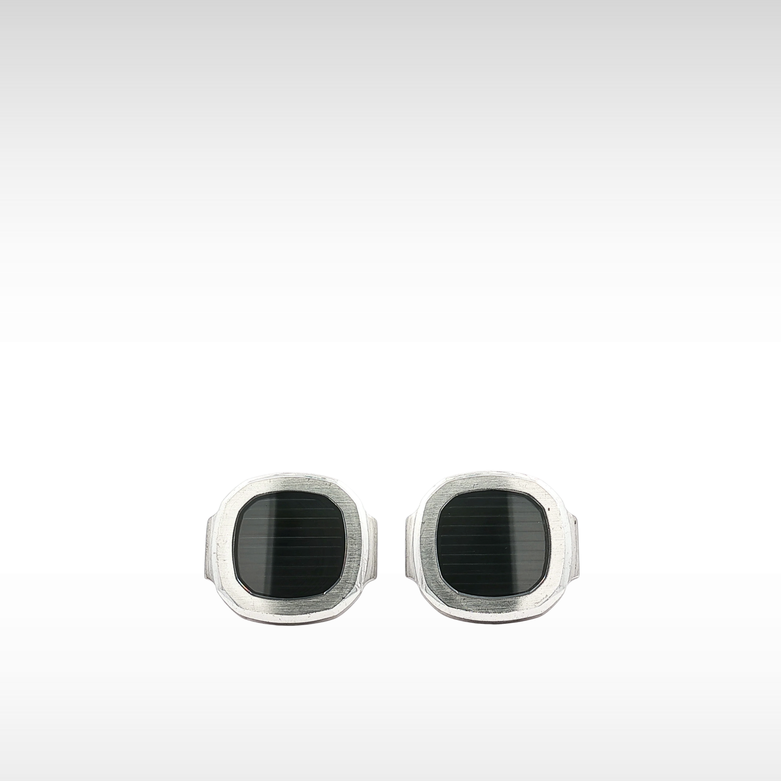 Nautilas Jumbo Cufflinks 9037 White Gold