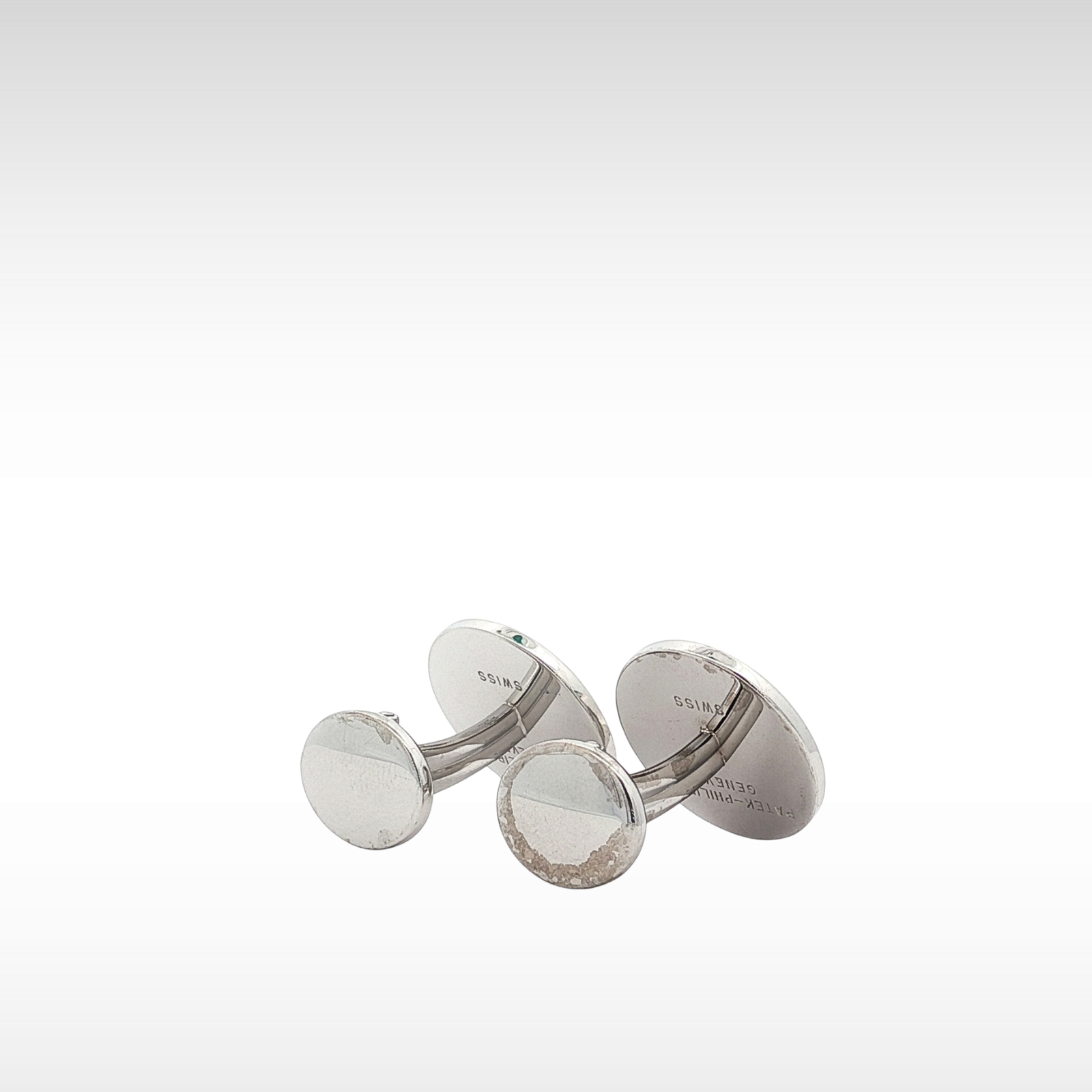 Calatrava Cufflinks White Gold