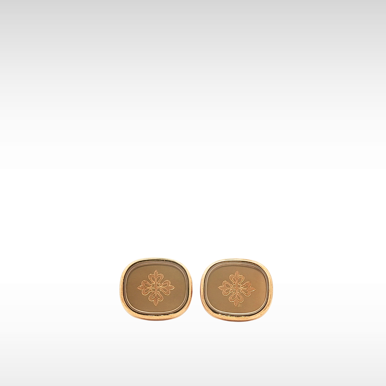 Ellipse Cufflinks Yellow Gold