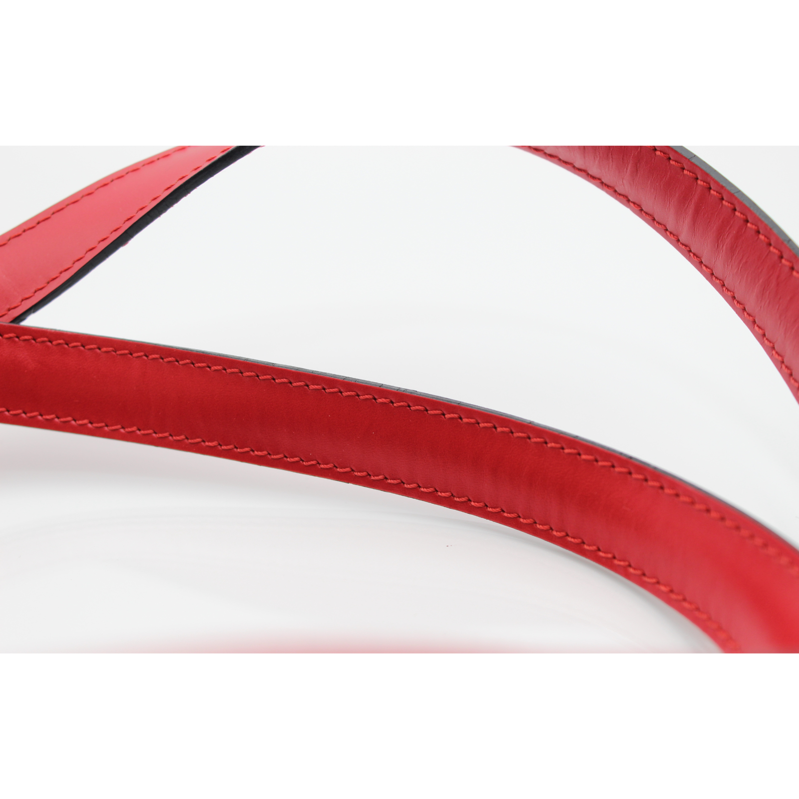 Saint Jacques Shopping Calf Red Shoulder Bag