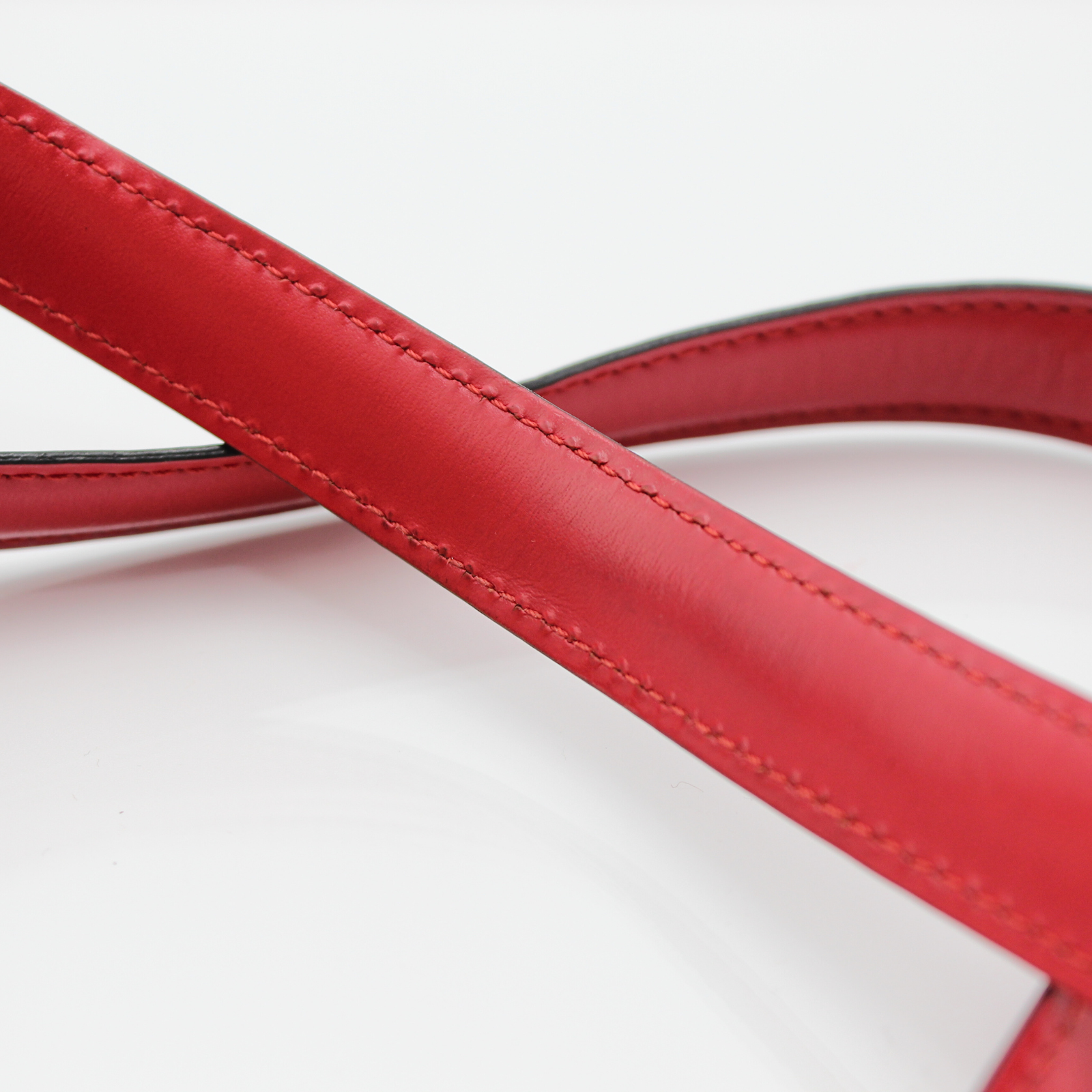Duplex Epi Calf Red Shoulder Bag