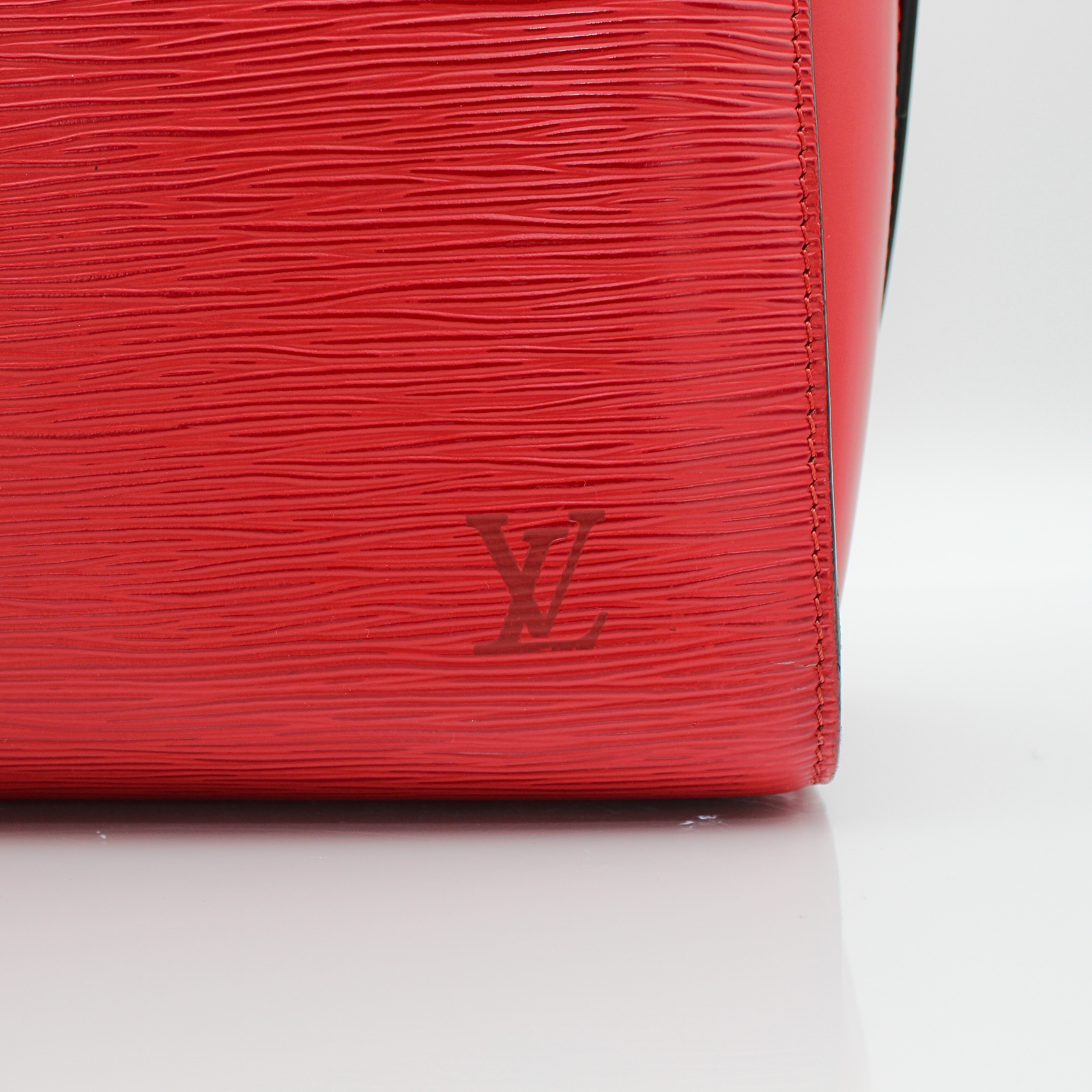 Duplex Epi Calf Red Shoulder Bag