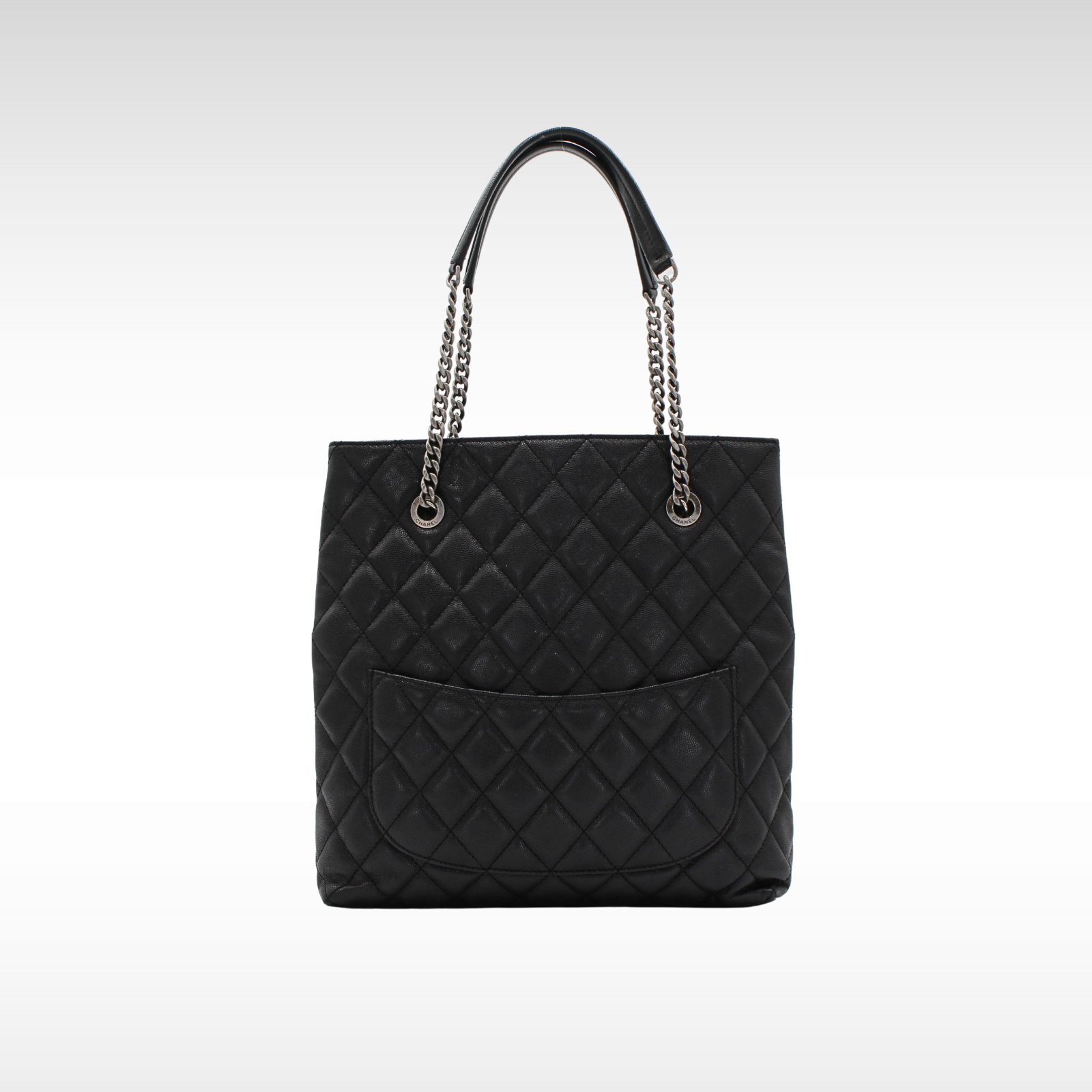 Caviar Black Tote Bag