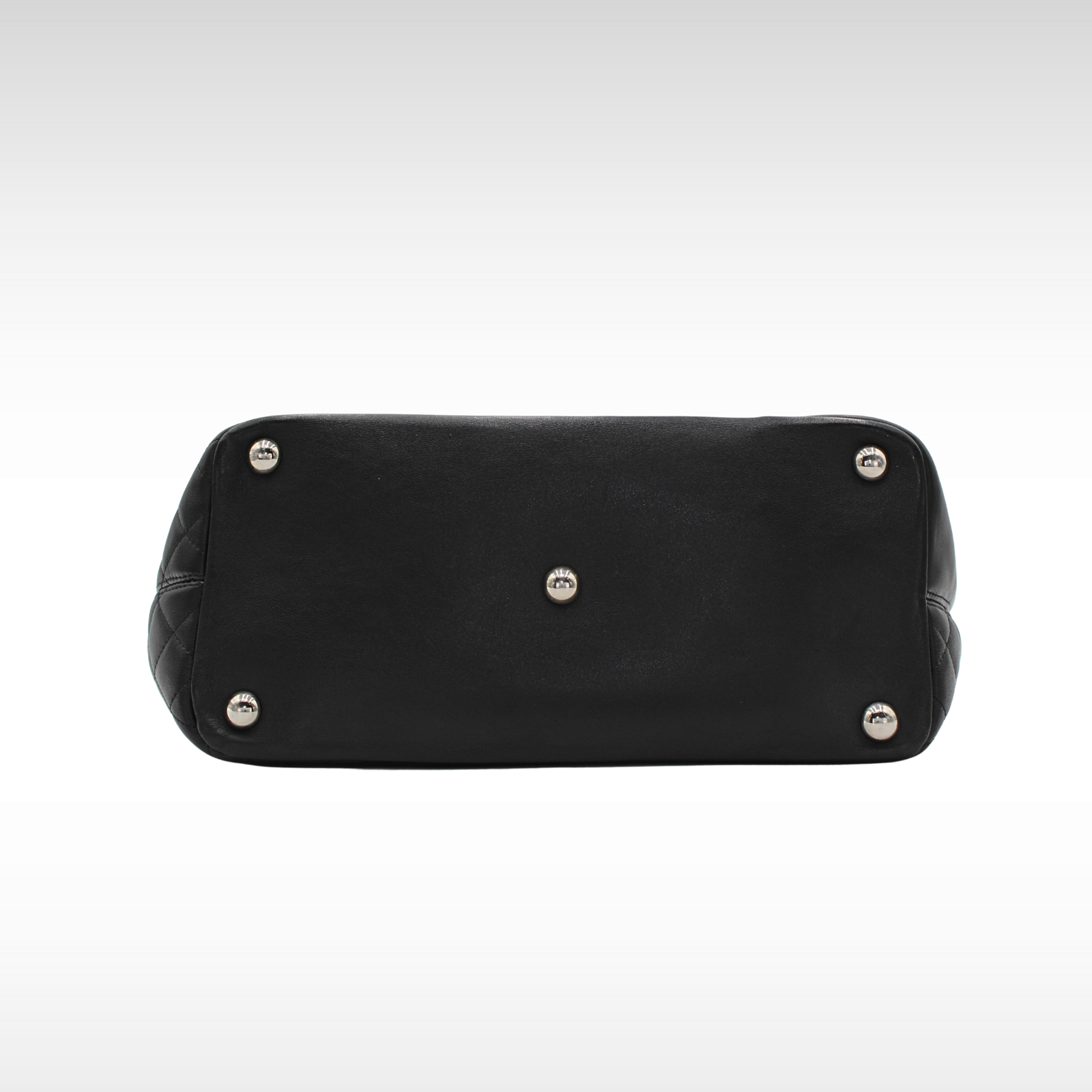 Cambon Calf Black Tote Bag