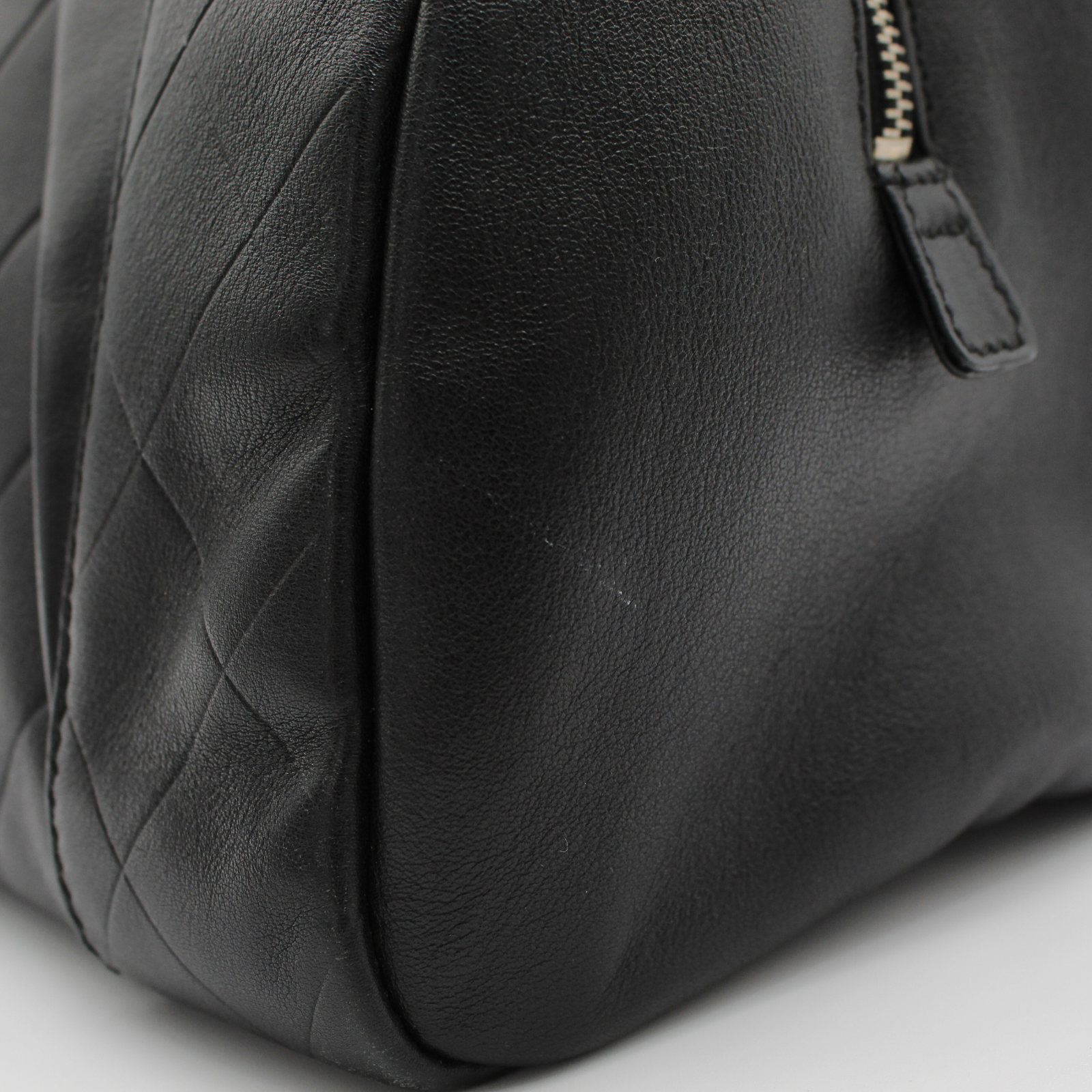 Calf Black Hand Bag