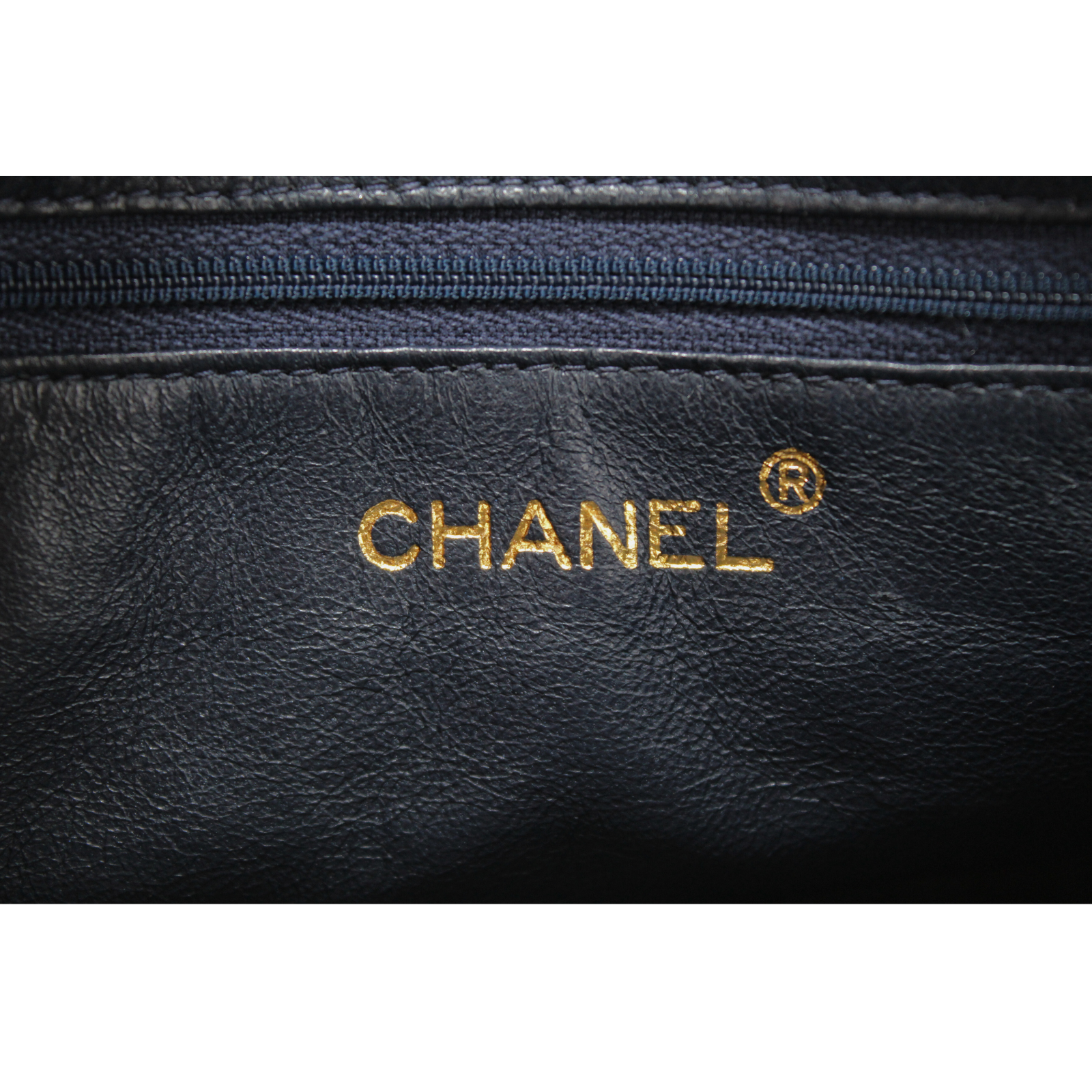 Lamb Navy Crossbody Bag