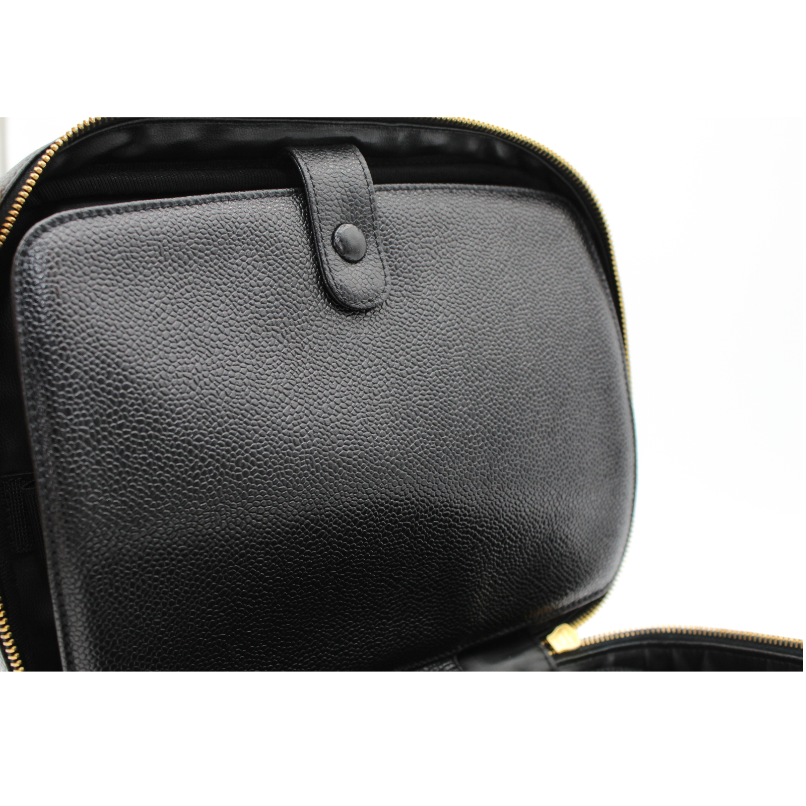 Caviar Black Vanity Bag