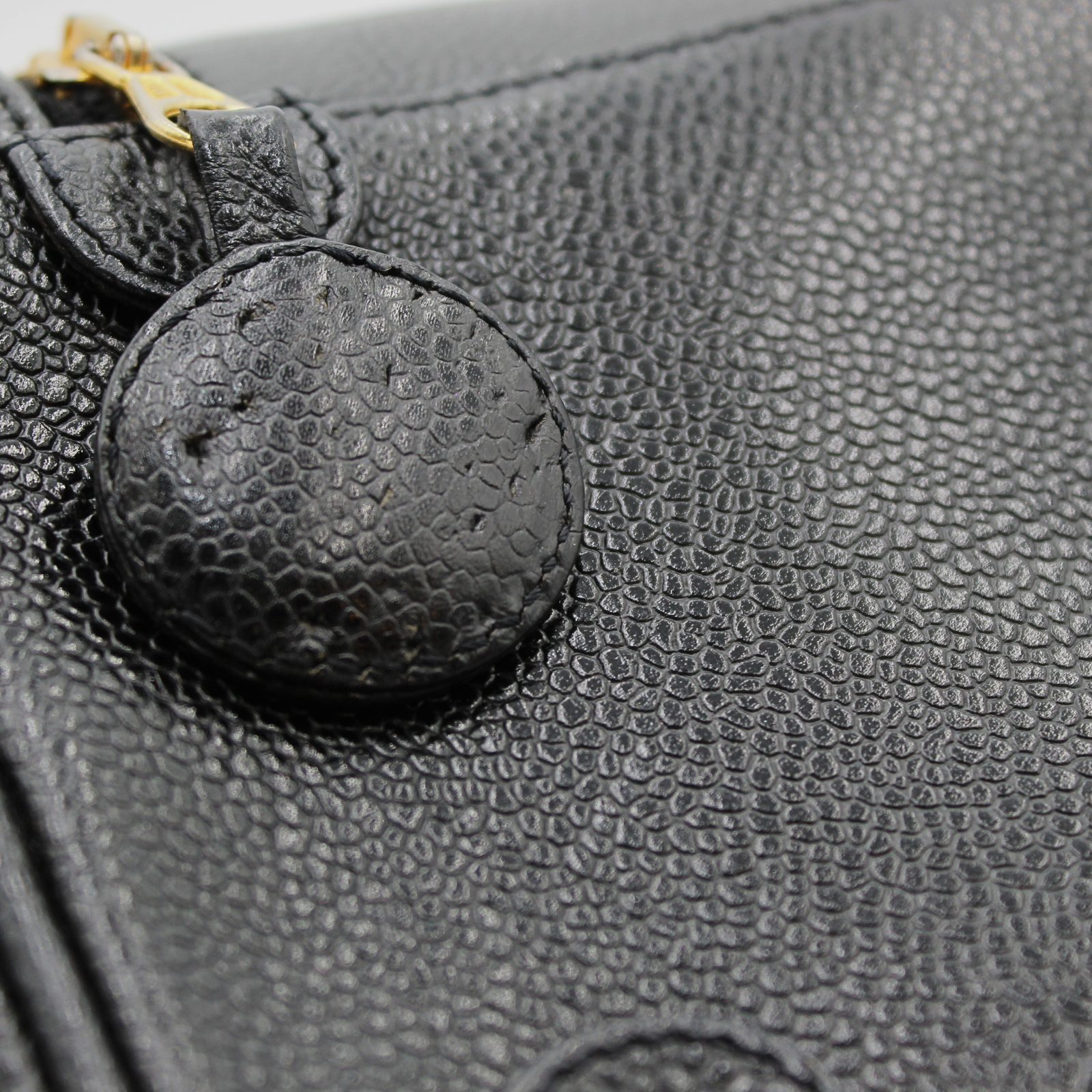 Caviar Black Vanity Bag