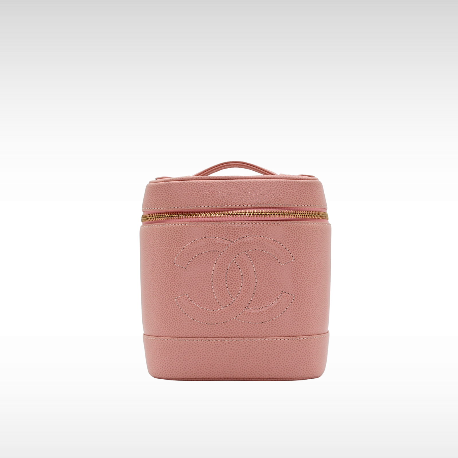 Caviar Pink Vanity Bag