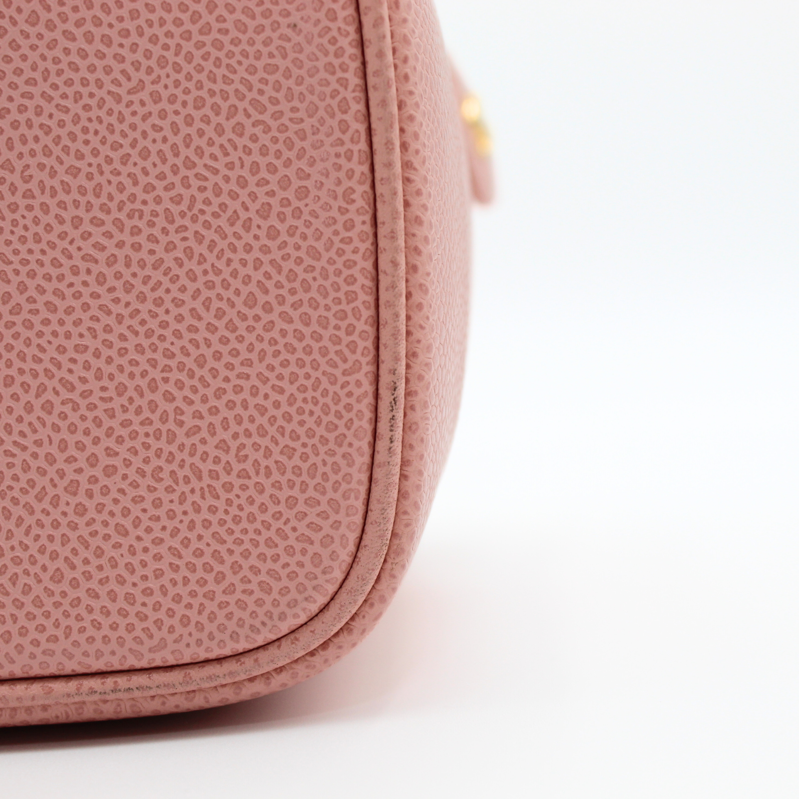 Caviar Pink Vanity Bag