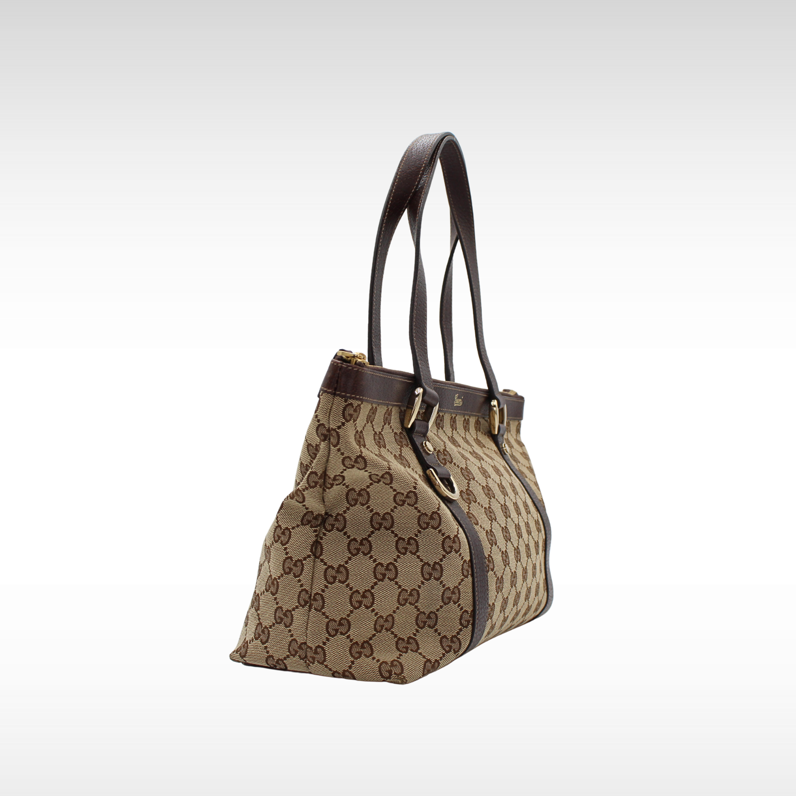 GG-Canvas Canvas Shoulder Bag