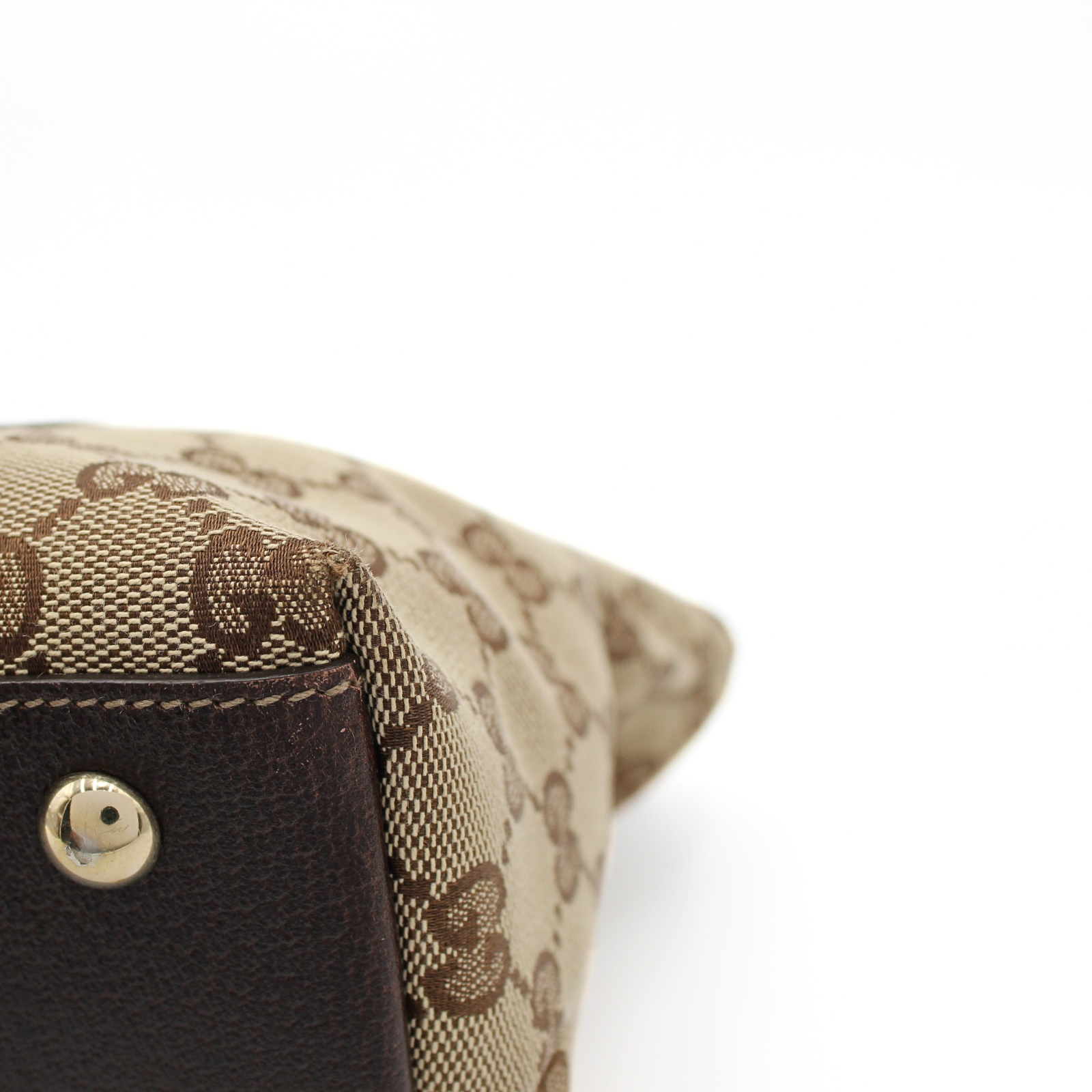 GG-Canvas Canvas Shoulder Bag