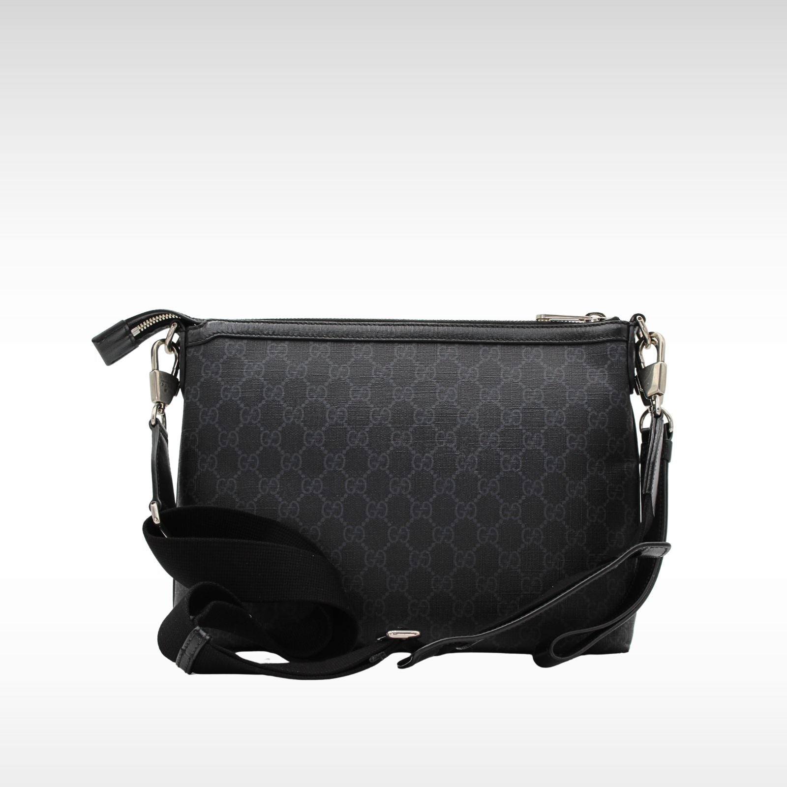 GG-Supreme Coated Canvas Crossbody Bag