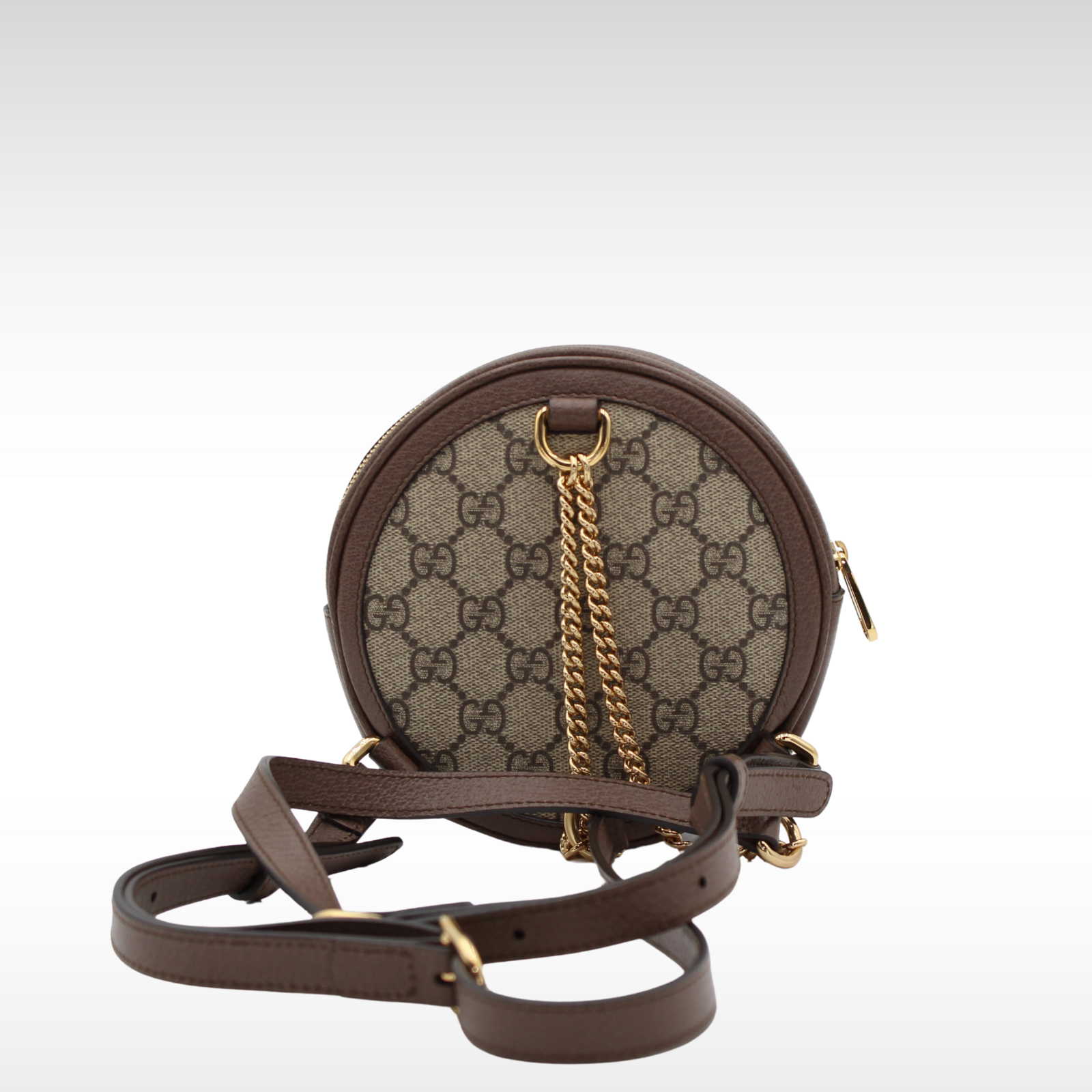 Ophidia GG Coated Canvas Backpack