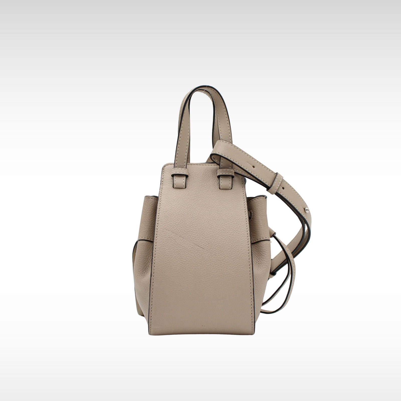 Hammock Drawstring Mini Calf Handbag