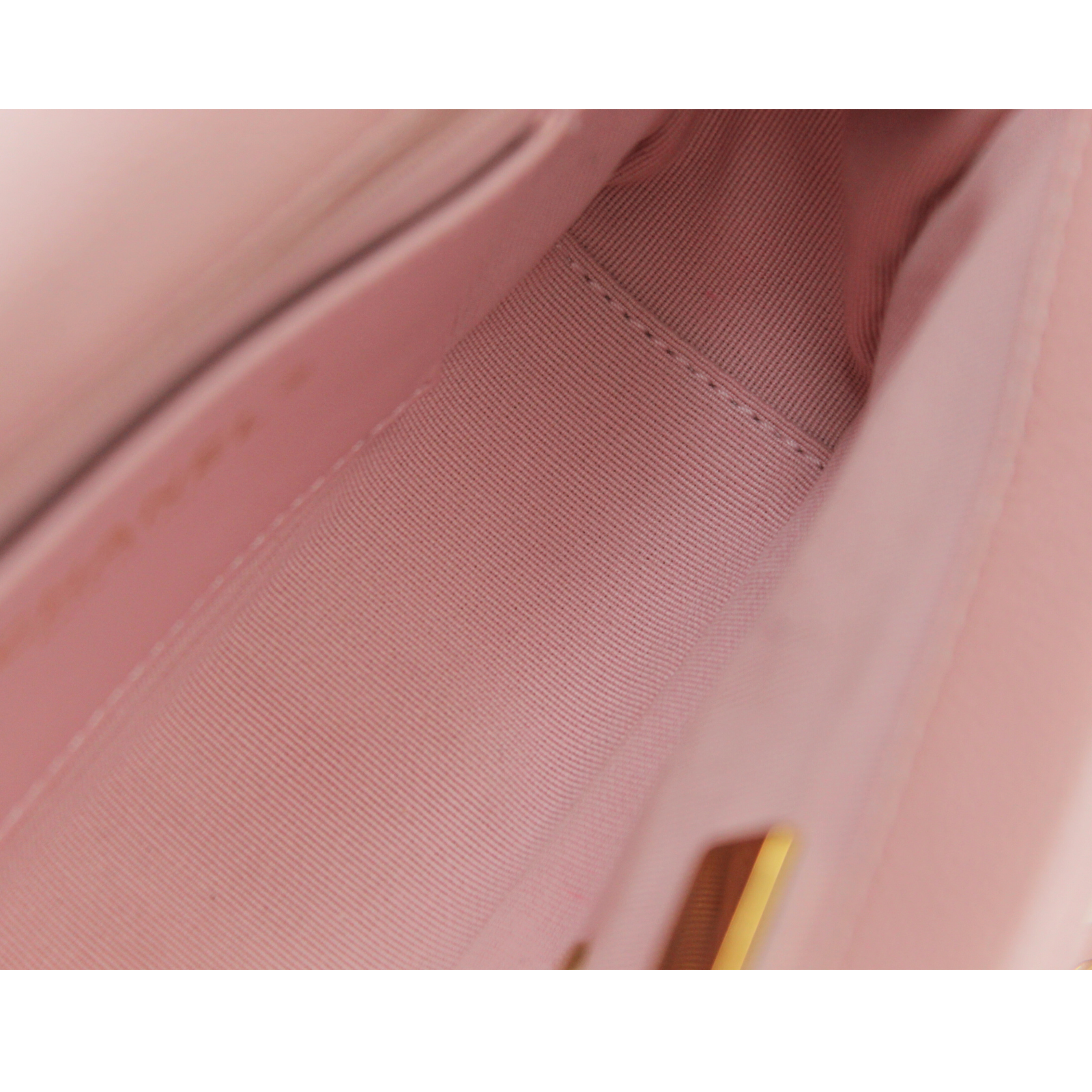 Never Ending Mini Caviar Pink Shoulder Bag