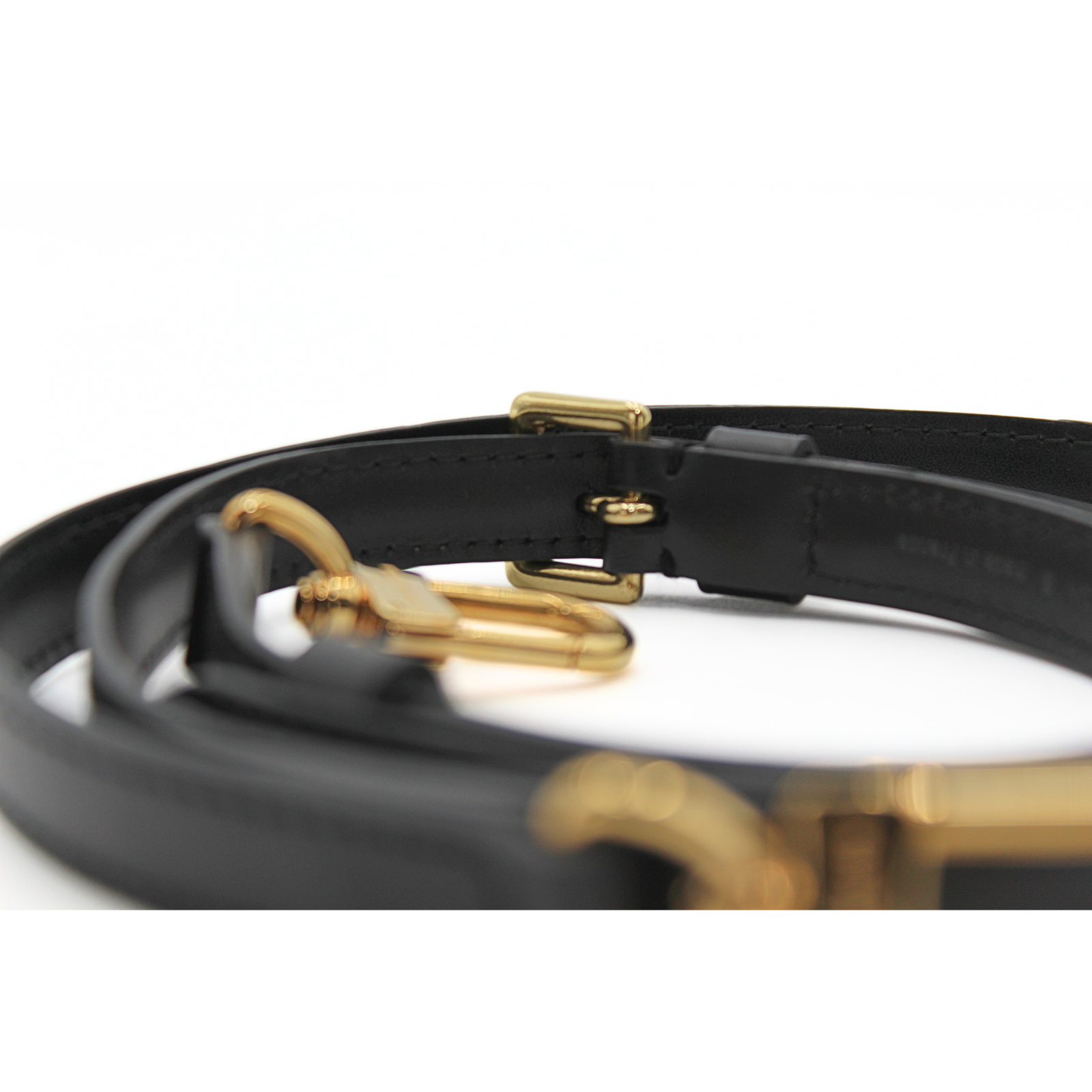Calf Black Strap