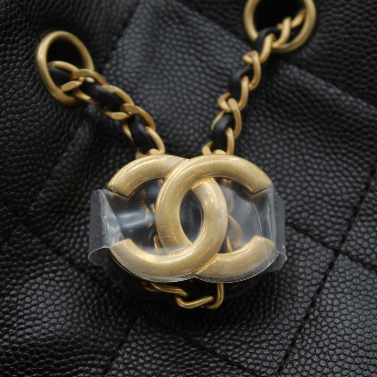 Chanel 25 Mini Caviar Black Shoulder Bag