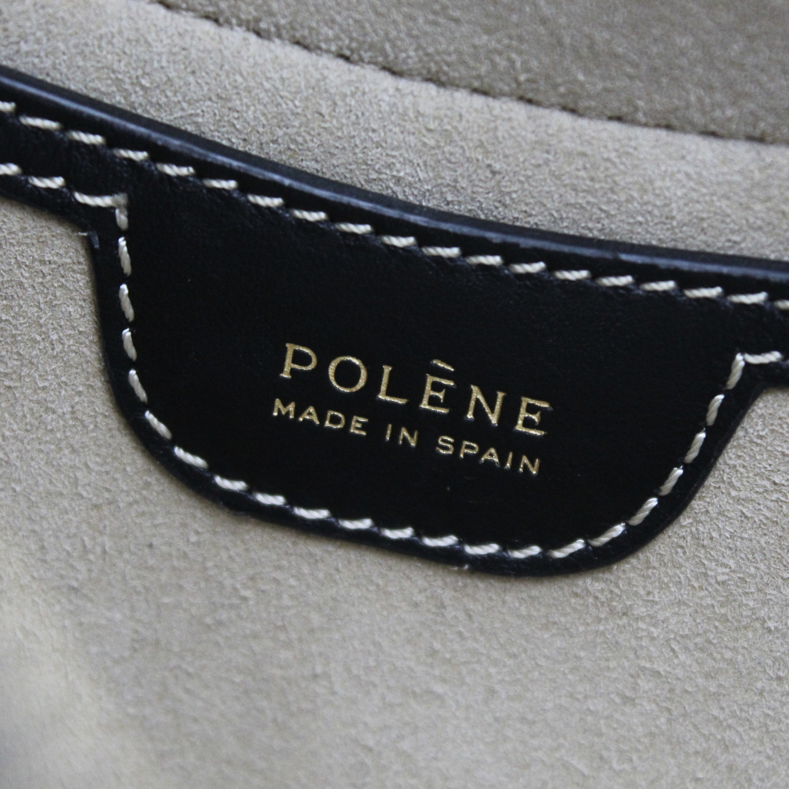 Numero Dix Calf Black Shoulder Bag