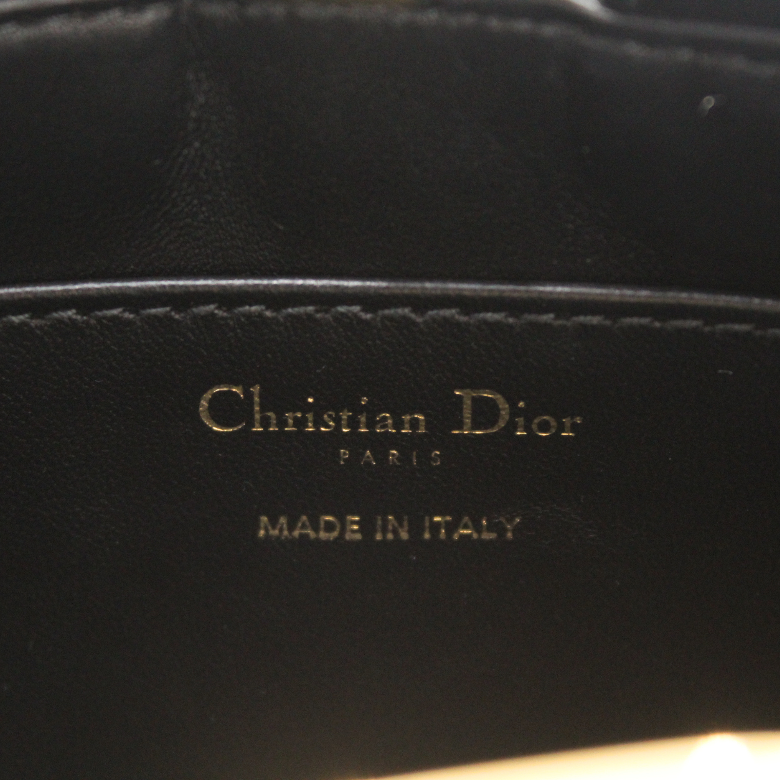 Caro Calle Noire Lamb Shoulder Bag