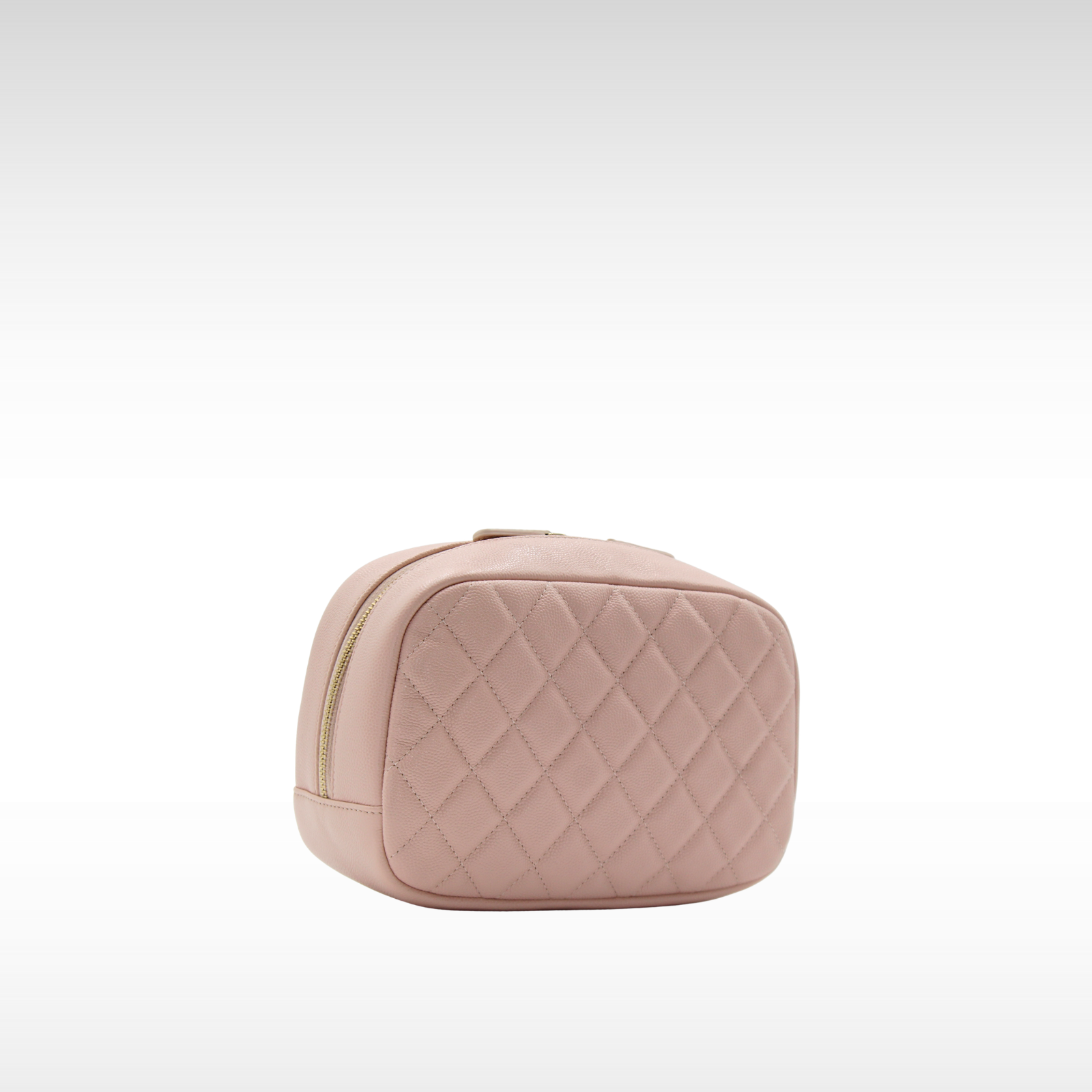Matelasse Caviar Pink Pouch